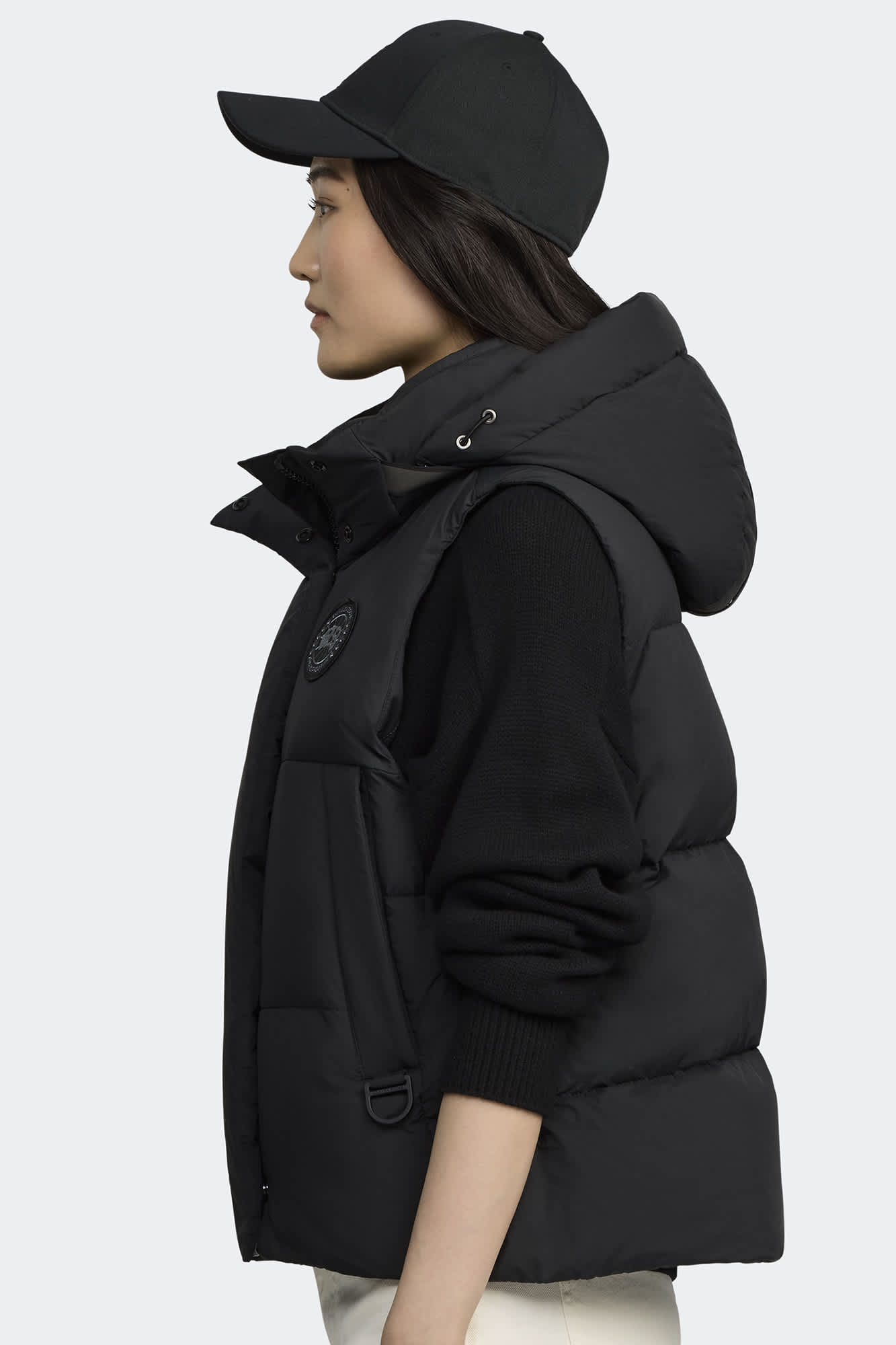 Junction Puffer Vest Black Label | Canada Goose LU