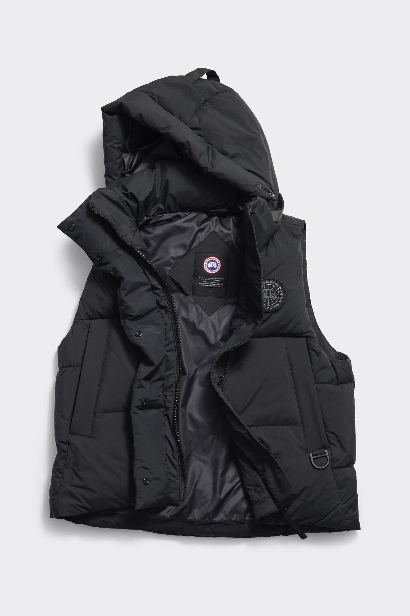 【 】Junction パファーベスト ブラックレーベル CANADA GOOSE】Junction パファーベスト ブラックレーベル