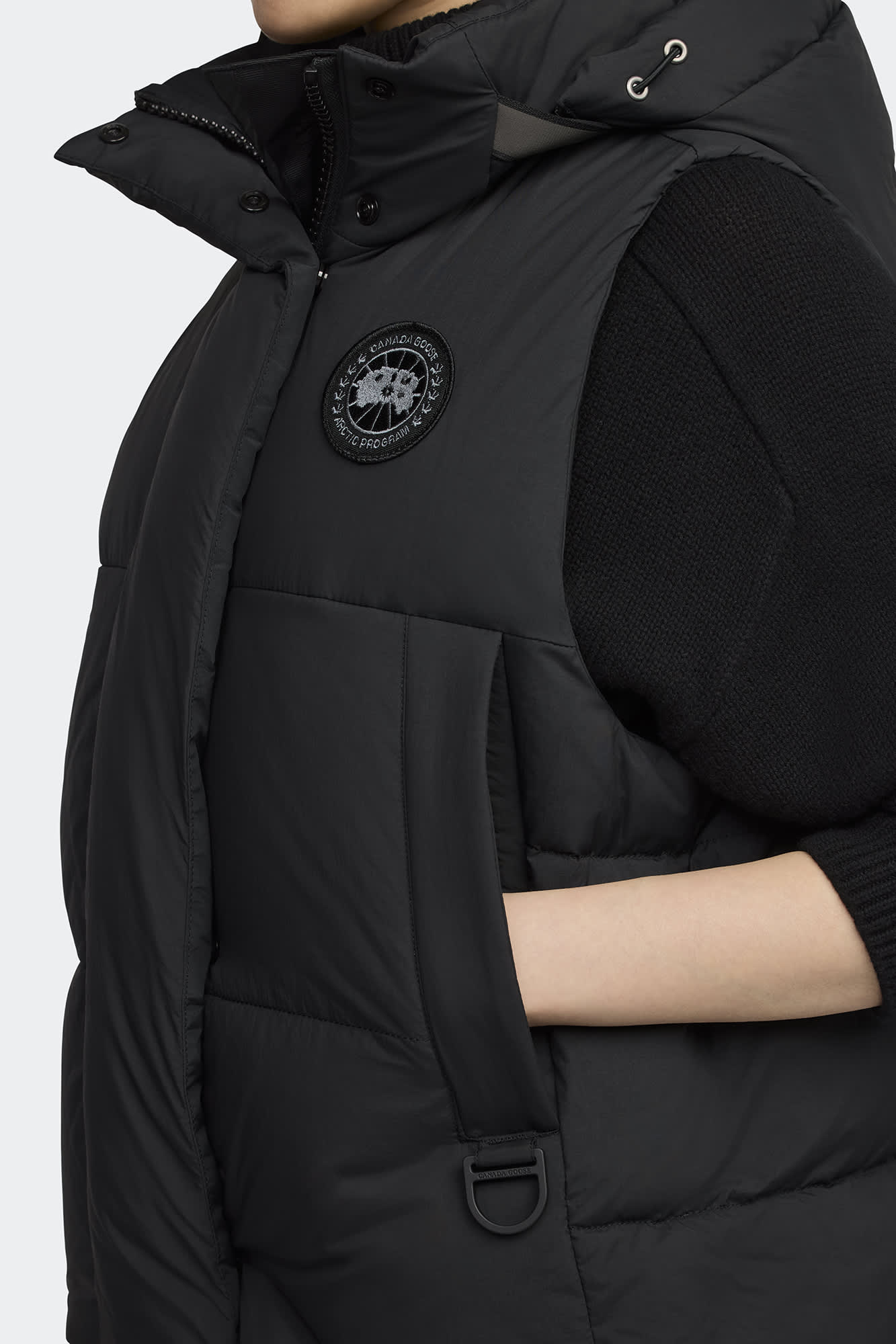 Junction Puffer Vest Black Label | Canada Goose BT
