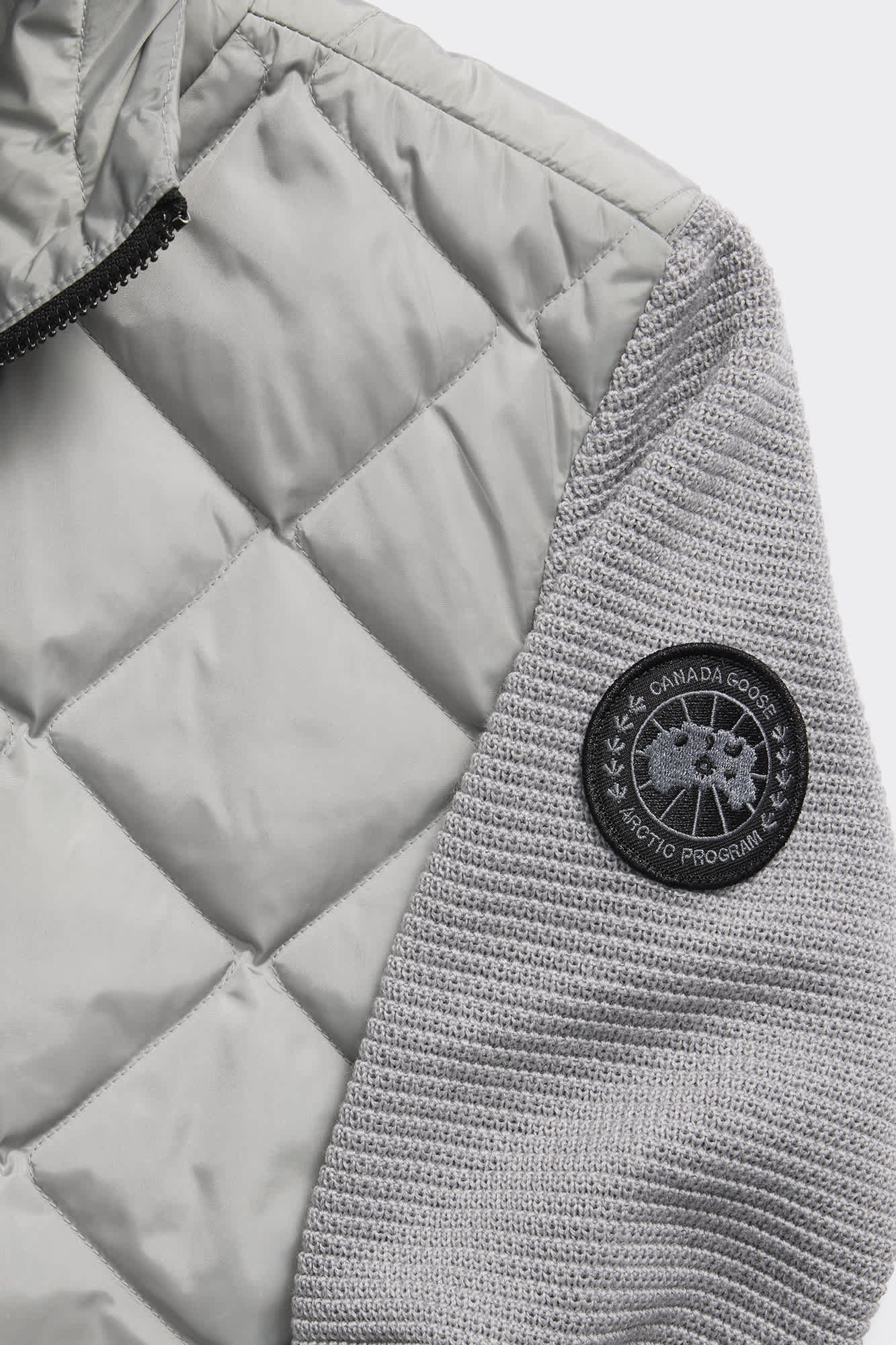 ■HyBridge■Quilted Knit Hoody■Classic Label Canada Goose Women's Hybridge Quilted Knit Hoody