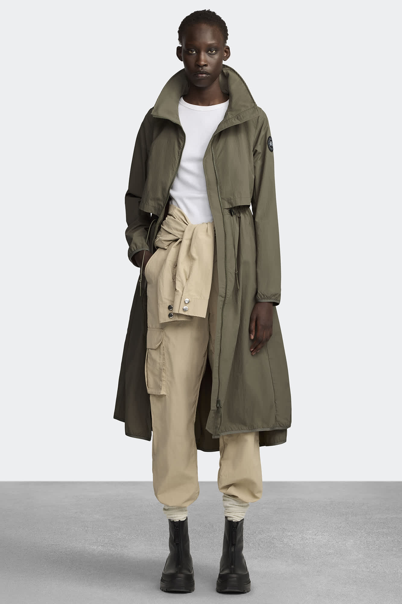 Sinclair Long Coat Black Label | Canada Goose US