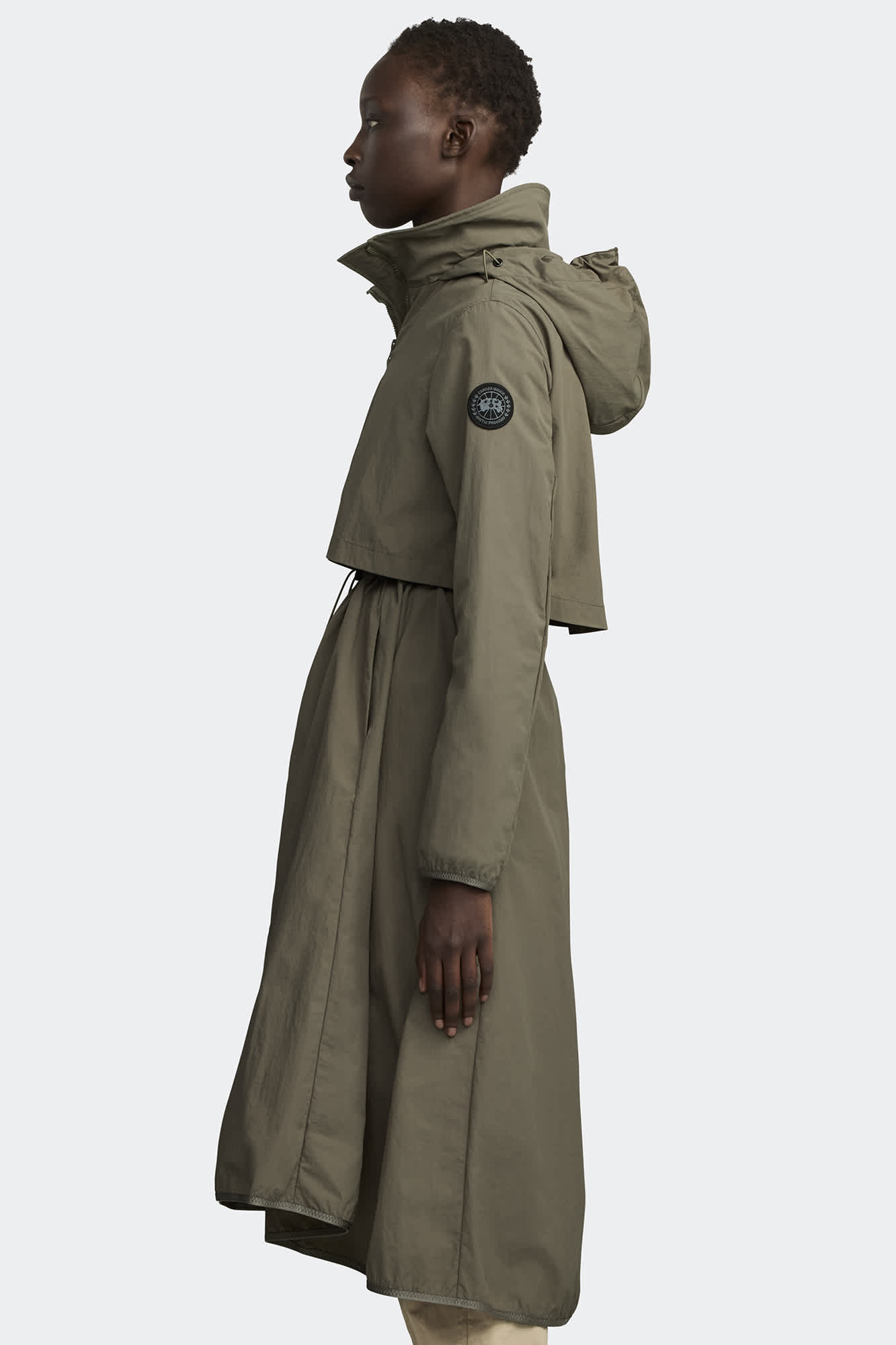 Sinclair Long Coat Black Label | Canada Goose YD