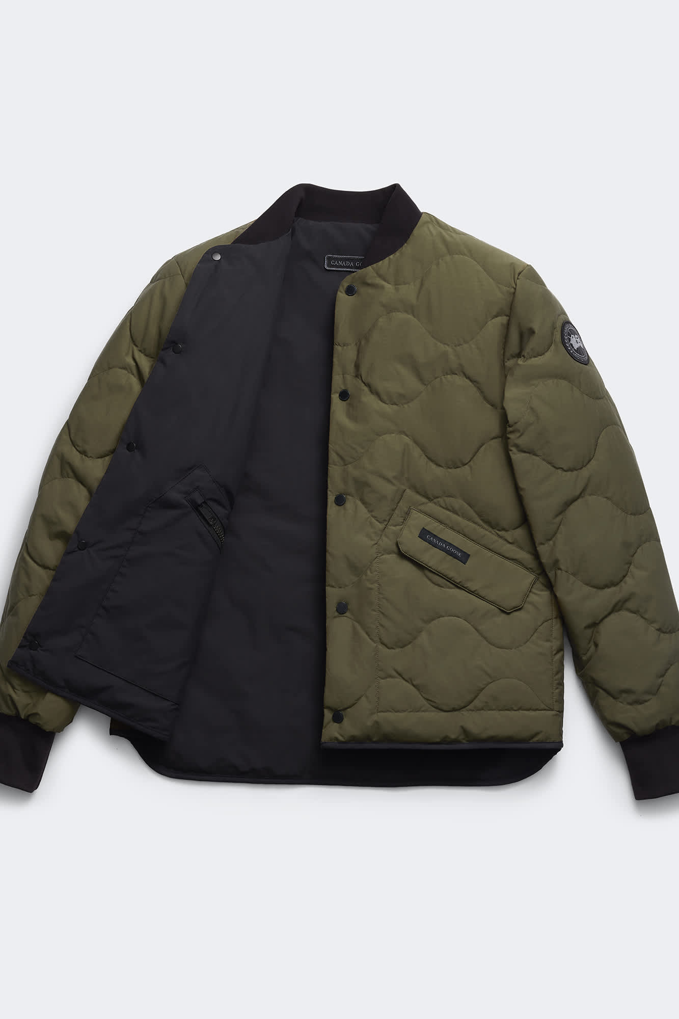セブンイレブン 冬ギフト 2024 Boswell Reversible YD Goose Canada | Label Black Jacket Liner ジャケット・アウター