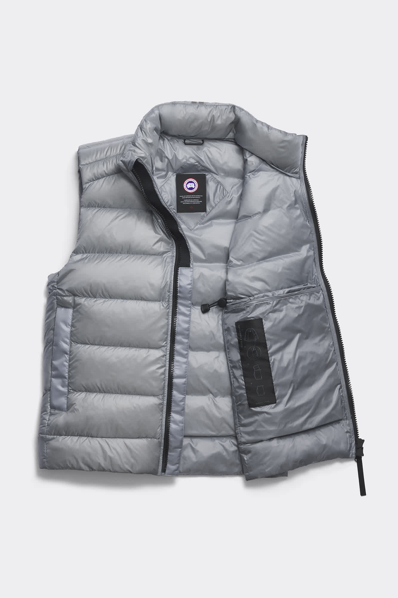 高い品質 Crofton Vest Goose Canada | Label Black トップス