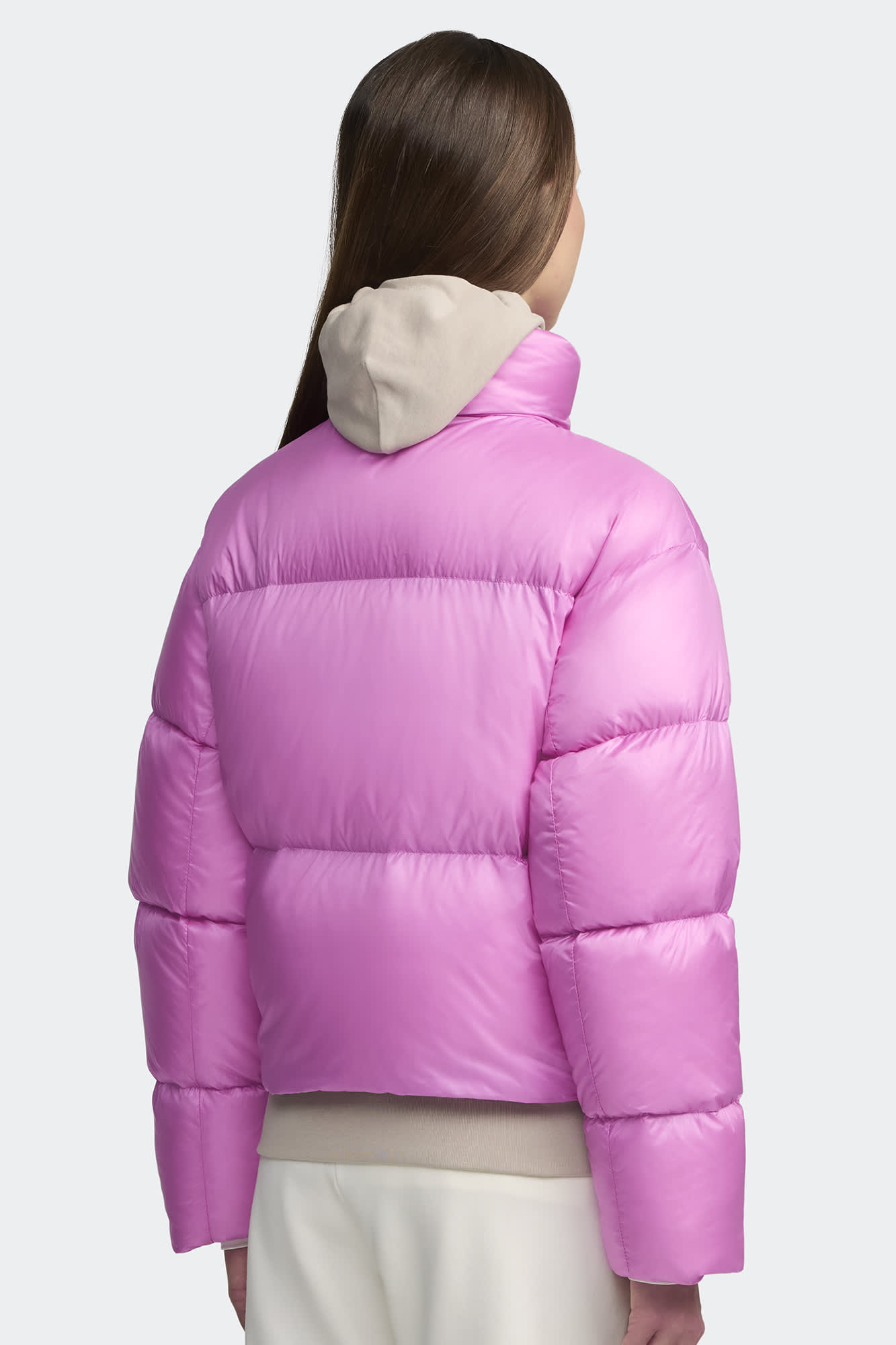 【 】サイプレス クロップド フーディ White Label Cypress Cropped Puffer White Label | Canada Goose US