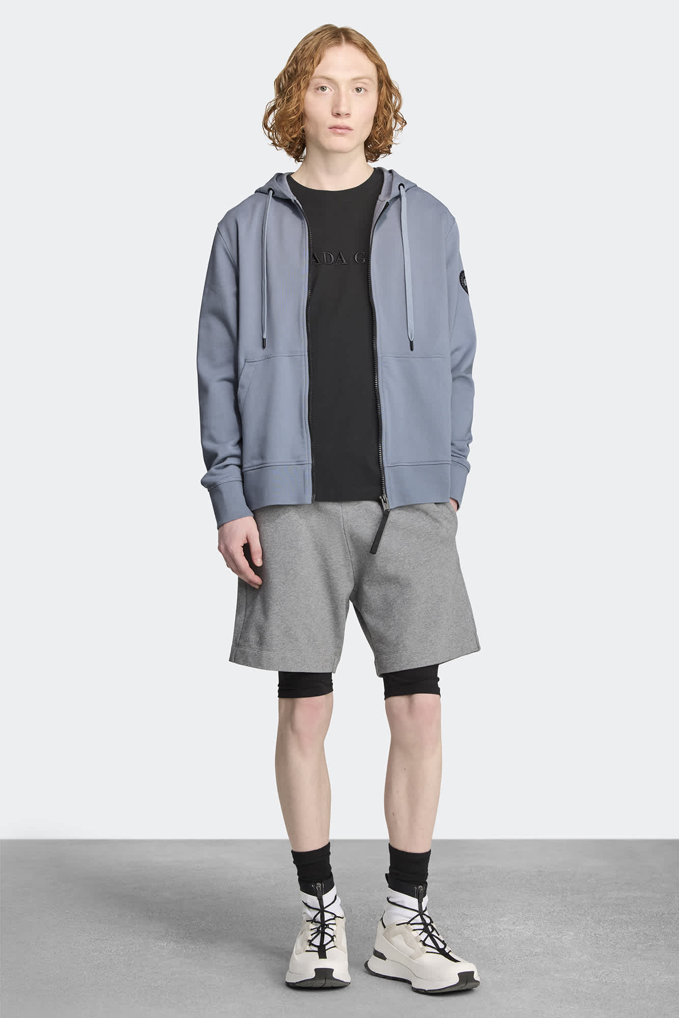 Huron Full Zip Hoody Black Label | Canada Goose US