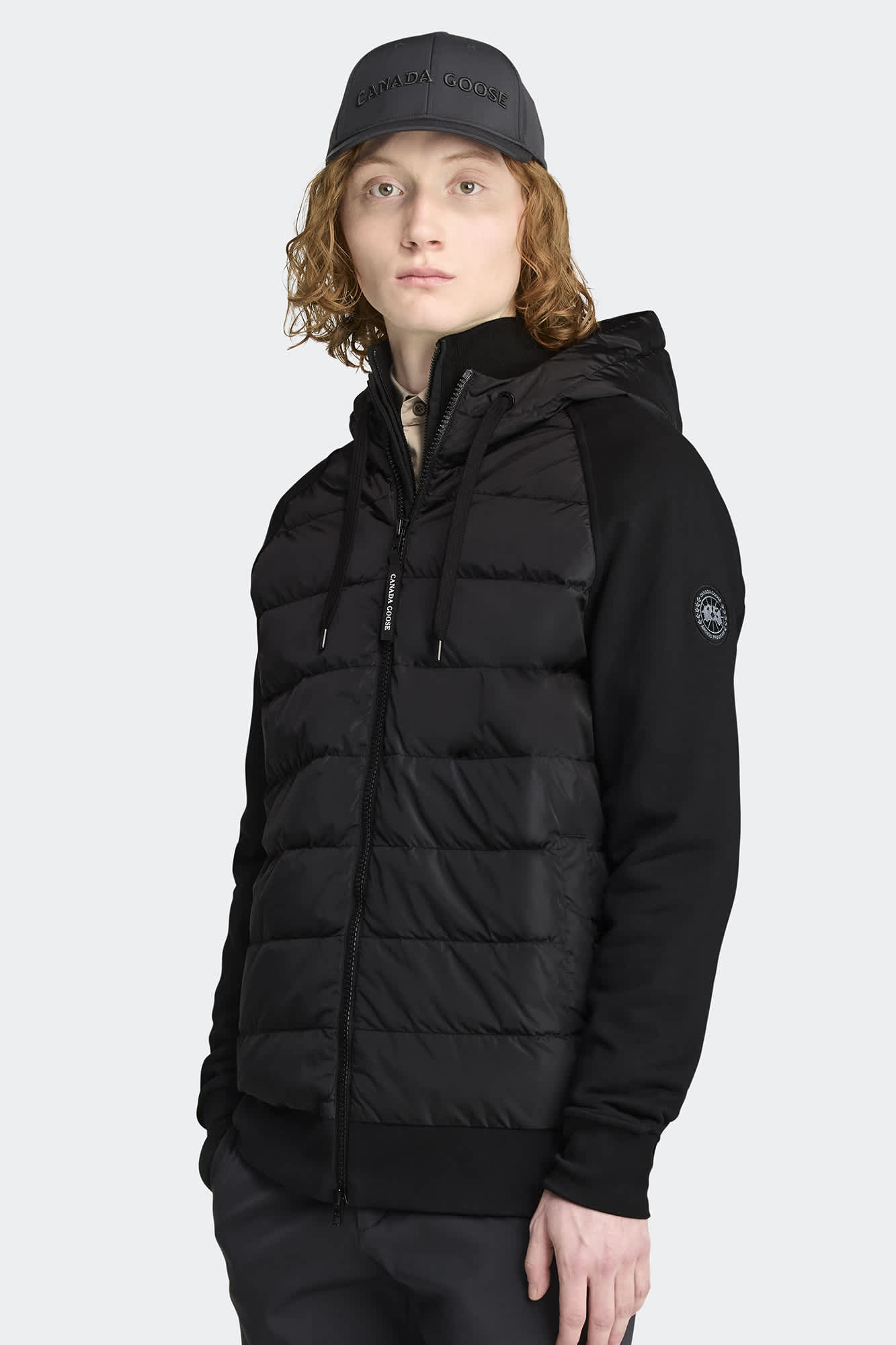 【 】HYBRIDGE HURON FULL ZIP HOODY BLACK LABEL HyBridge® Huron Full Zip Hoody Black Label | Canada Goose US