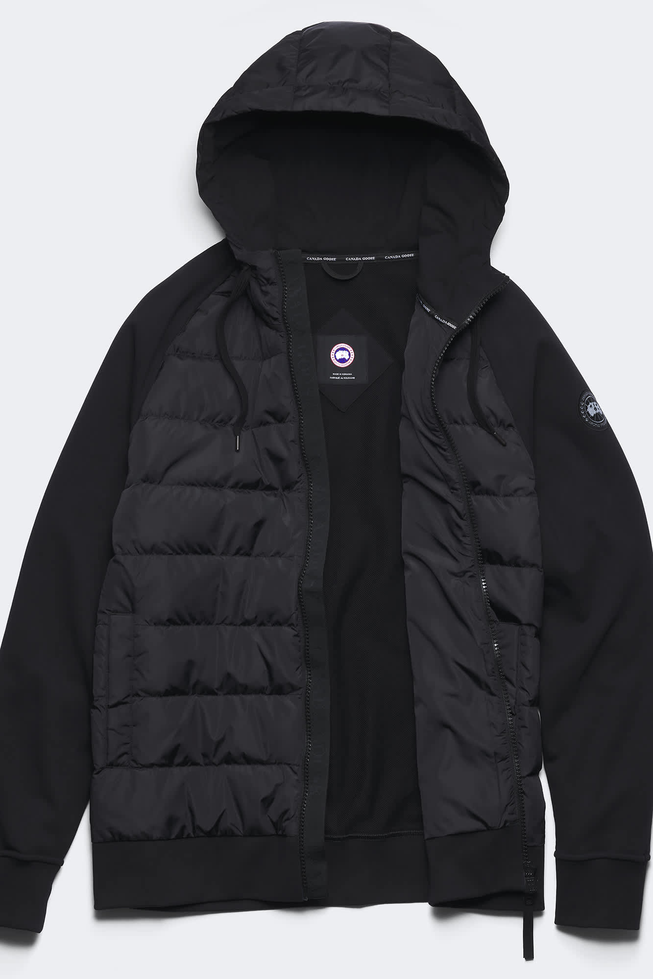 【 】HyBridge Huron フルジップフーディBlack Label HyBridge® Huron Full Zip Hoody Black Label | Canada Goose SA