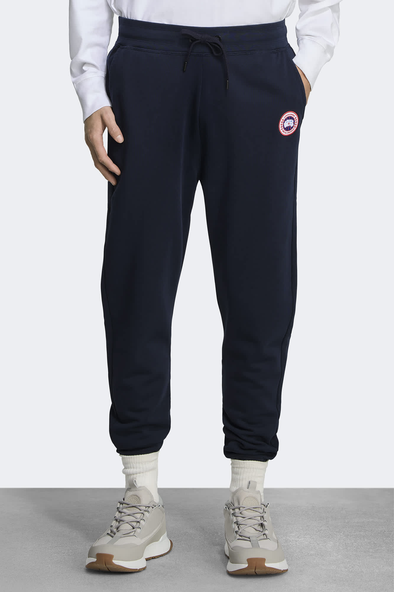 AXEBHPED Autumn Winter Men's Jeans Harem Denim Cargo Pants