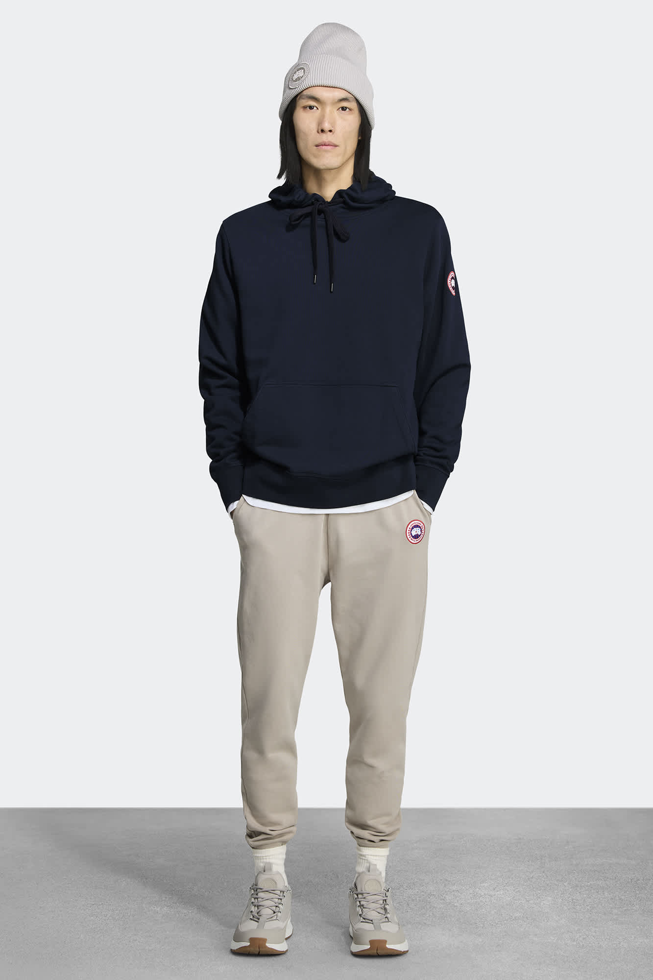  ＊Huron HUMANATURE Hoody＊フーディ Canada Goose Huron Men's Hoody Black Disk | Shopbop