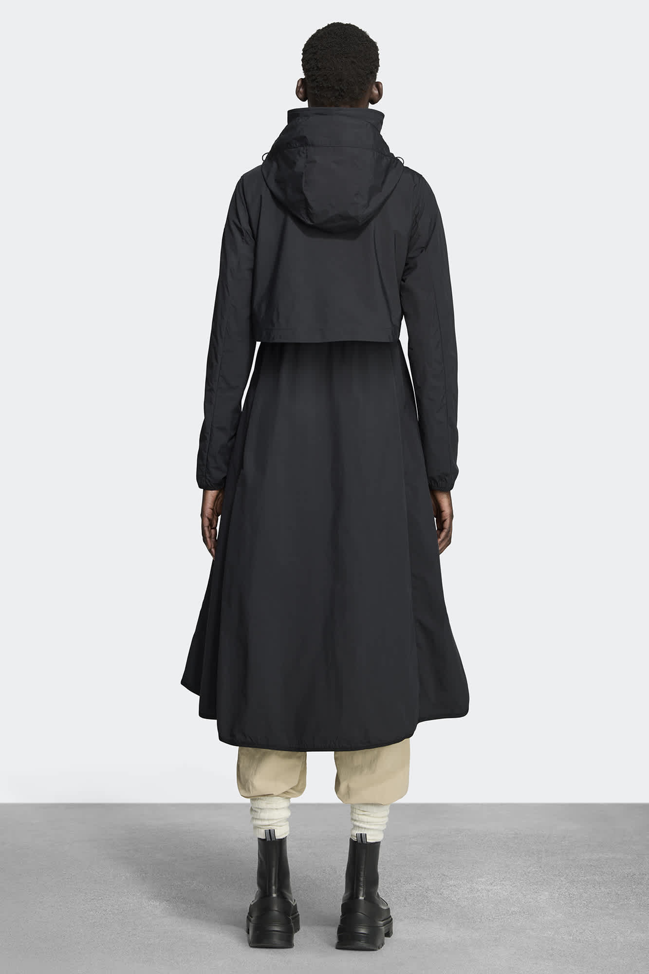 【関税&送料込】  Sinclair Long Coat Sinclair Long Coat Black Label | Canada Goose MN