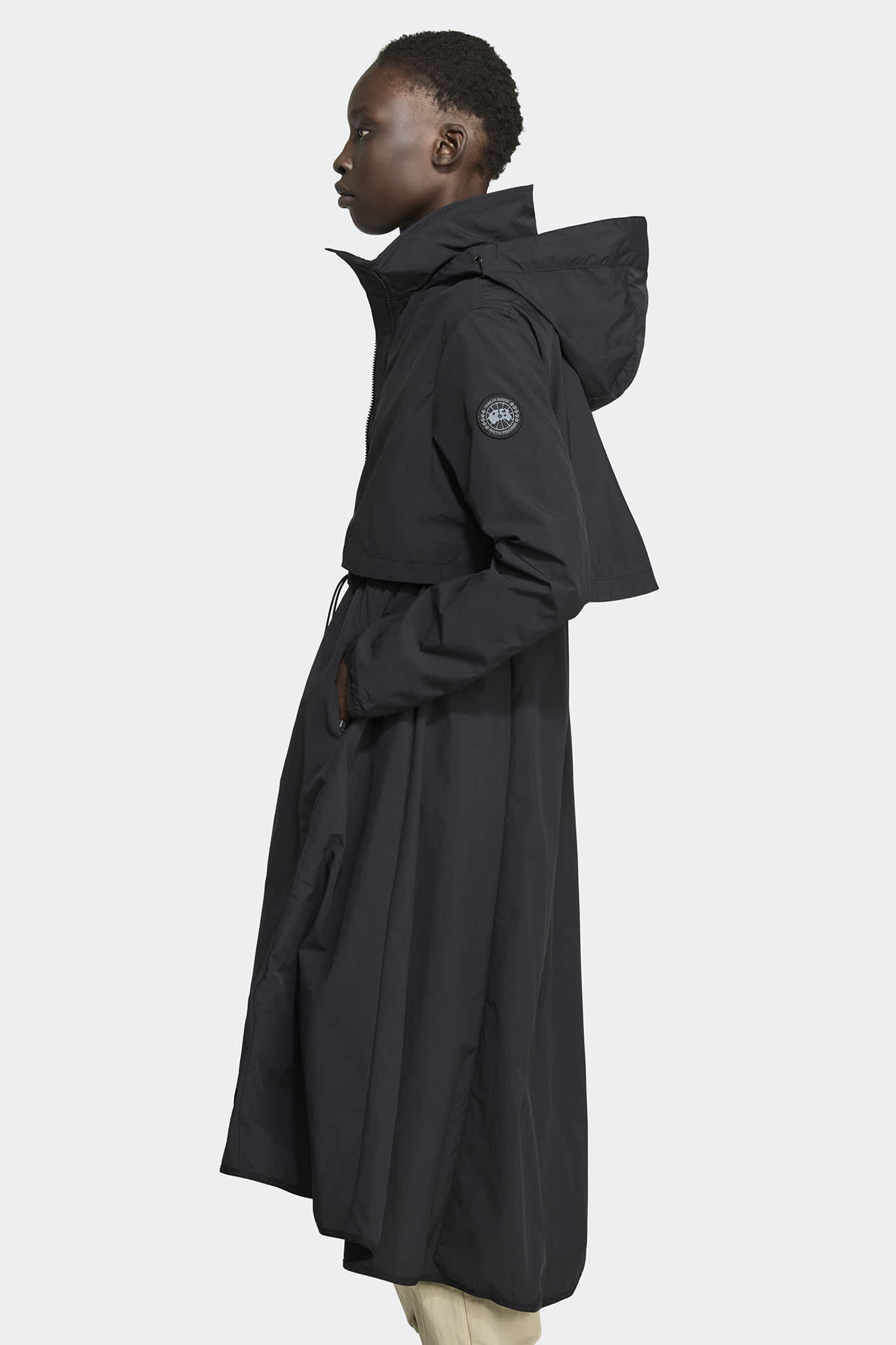Sinclair Long Coat Black Label | Canada Goose US
