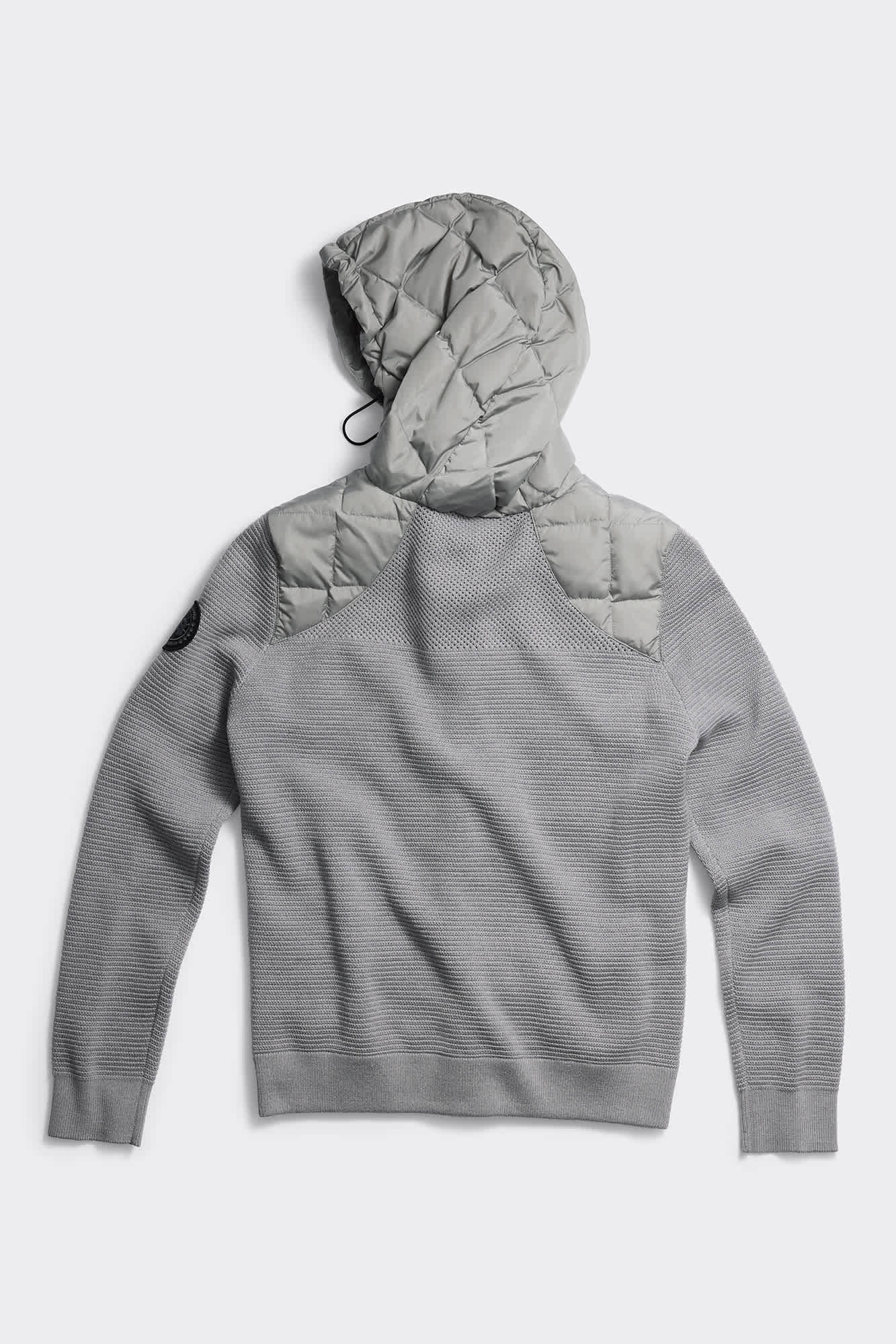 HyBridge® Quilted Knit Hoody Black Label | Canada Goose US