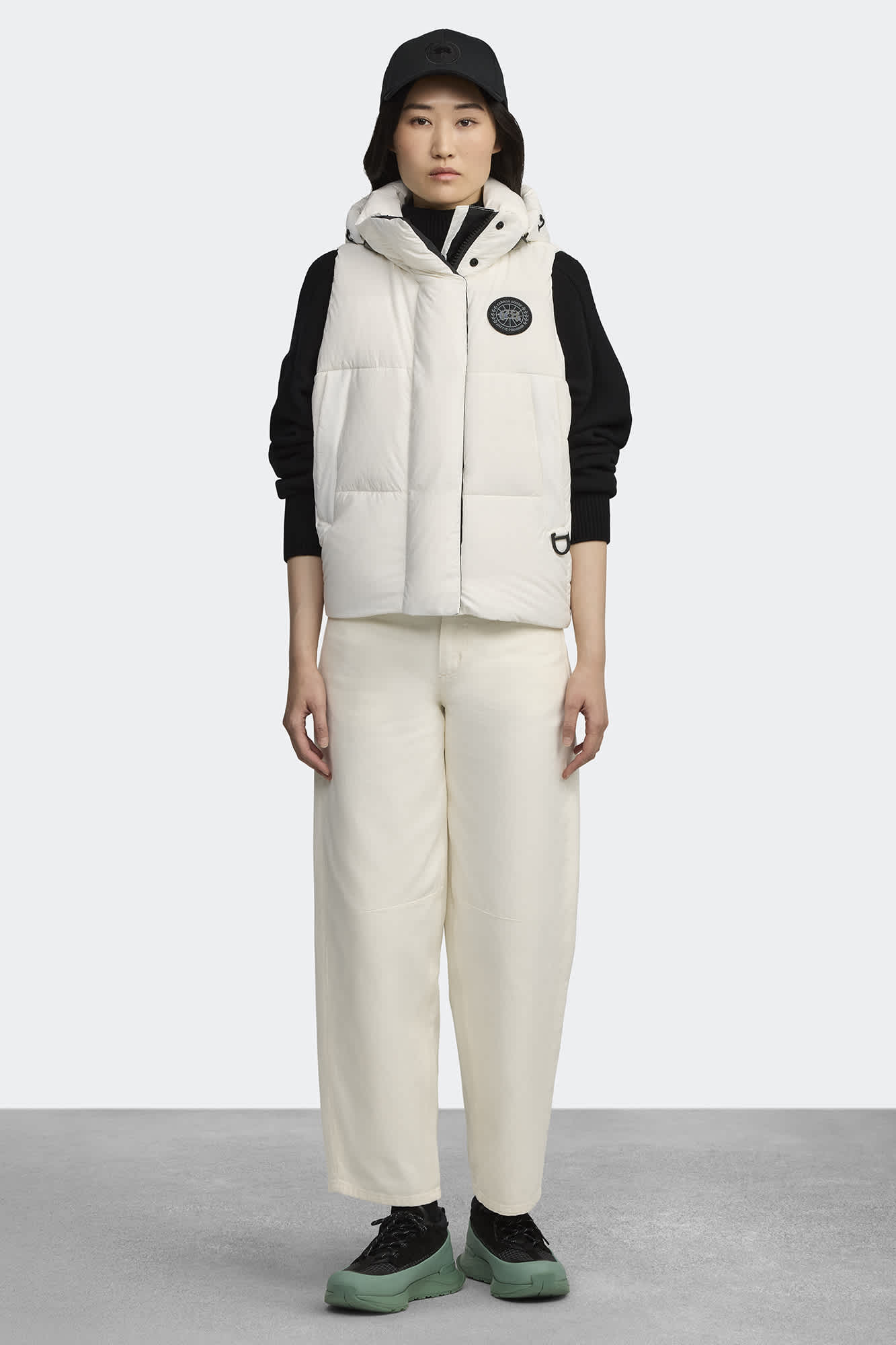 【CA25SS706】 ダウンベスト 2622WB Junction Puffer Junction Puffer Vest Black Label | Canada Goose US