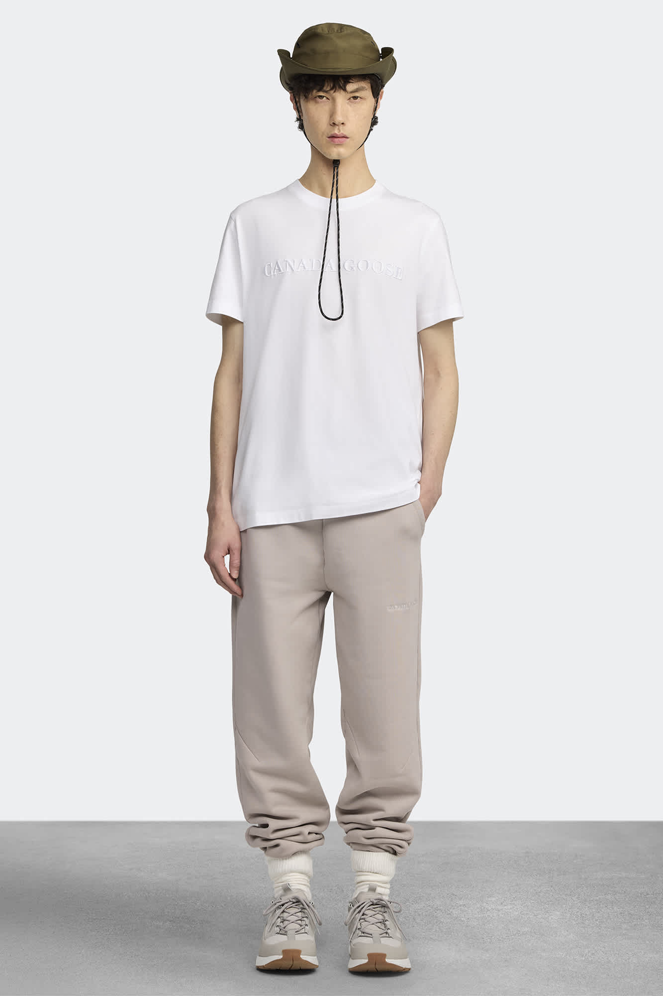 関税込【 】Emersen Crewneck T-Shirt★Limestone Emersen Crewneck T-Shirt | Canada Goose US