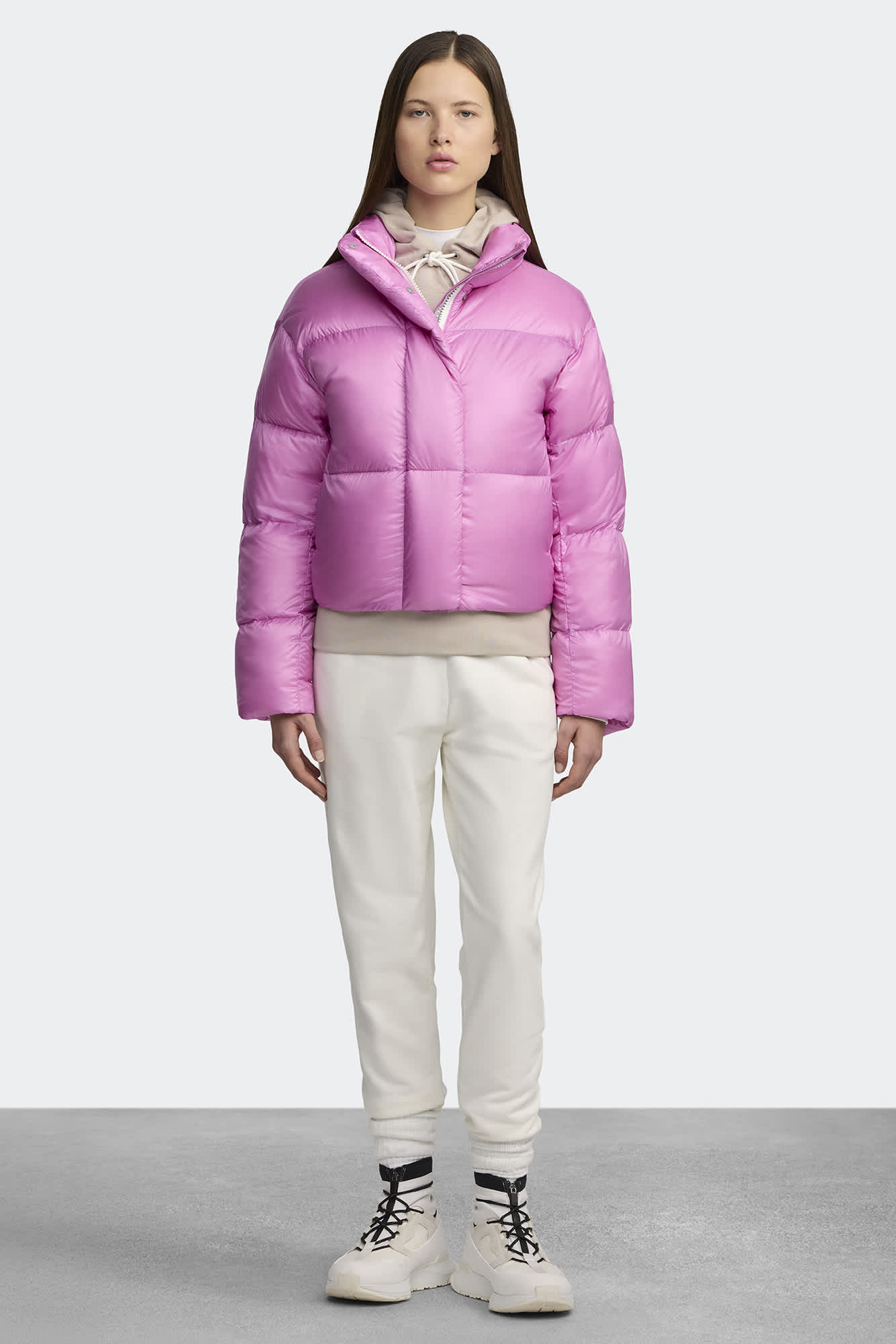 *Cypress Cropped Puffer White Label*ダウン Cypress Cropped Puffer White Label | Canada Goose YF