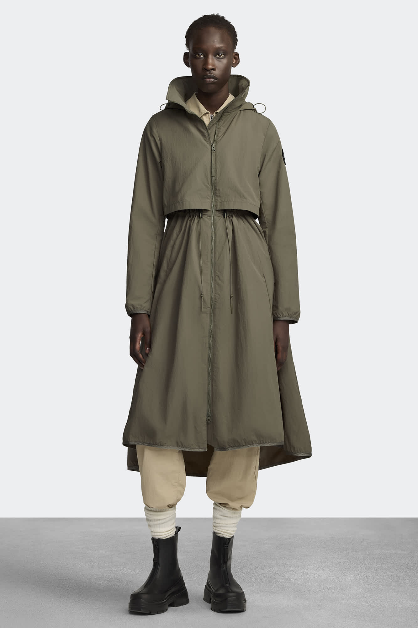 Sinclair Long Coat Black Label | Canada Goose US