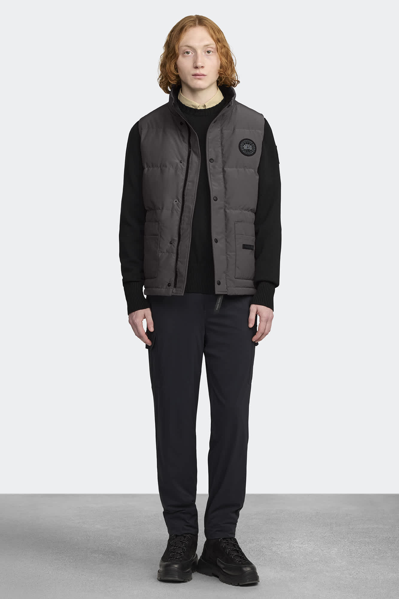   Freestyle Crew Vest ブラック フリースタイル クルー ベスト ブラックレーベル(2054MB)｜カナダ