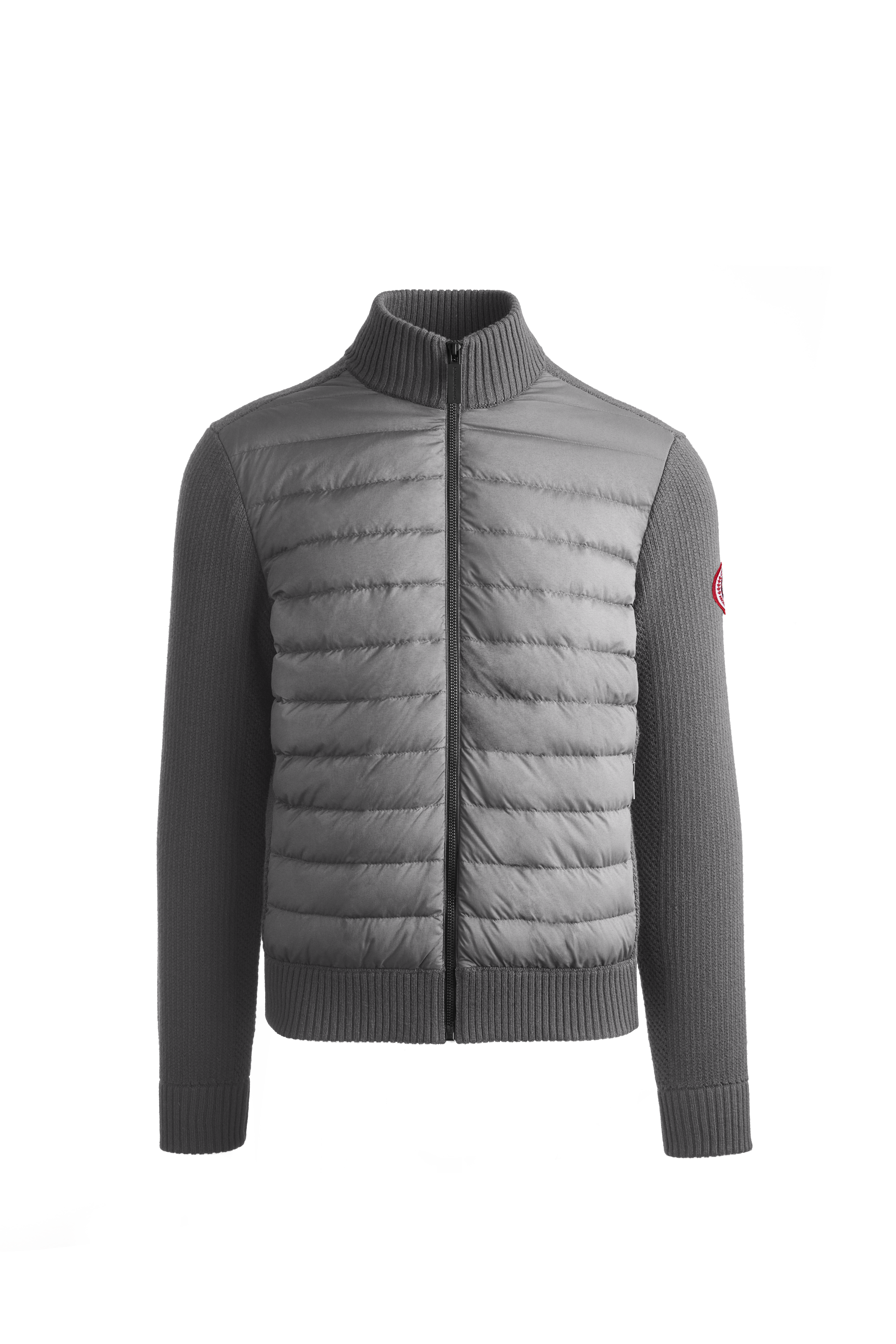  ＊HyBridge Knit Down Jacket BL＊ニットxダウン CANADA GOOSE＊HyBridge Knit Down Jacket BL＊ニットxダウン