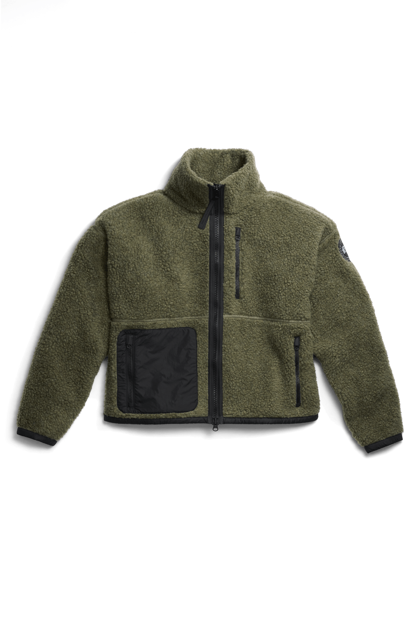 【 】 Simcoe ジップアップ フリース Black Label CANADA GOOSE】Simcoe ジップアップ フリース Black Label アウター