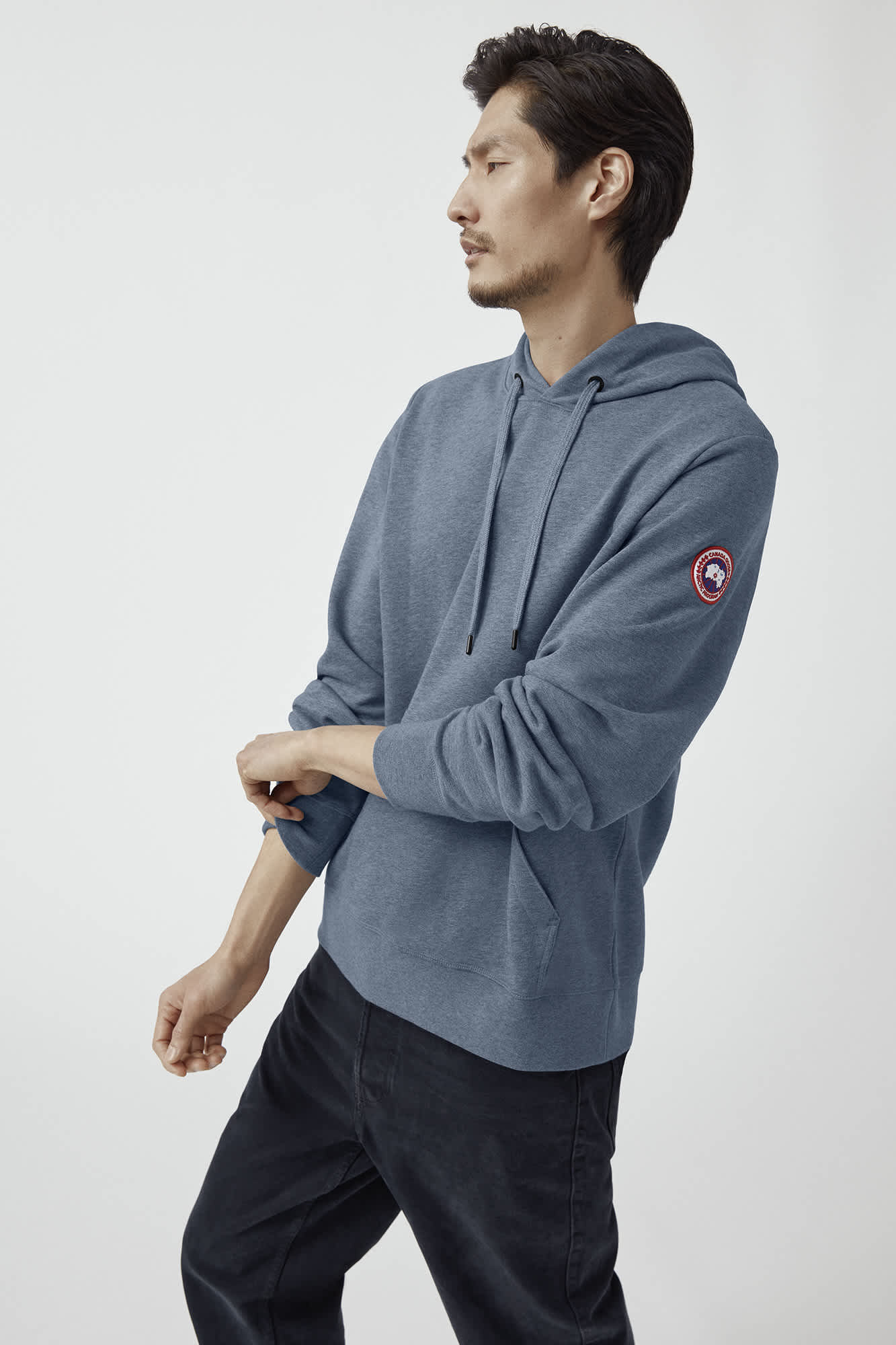  ＊Huron HUMANATURE Hoody＊フーディ Huron Hoodie Black Label | Canada Goose MN