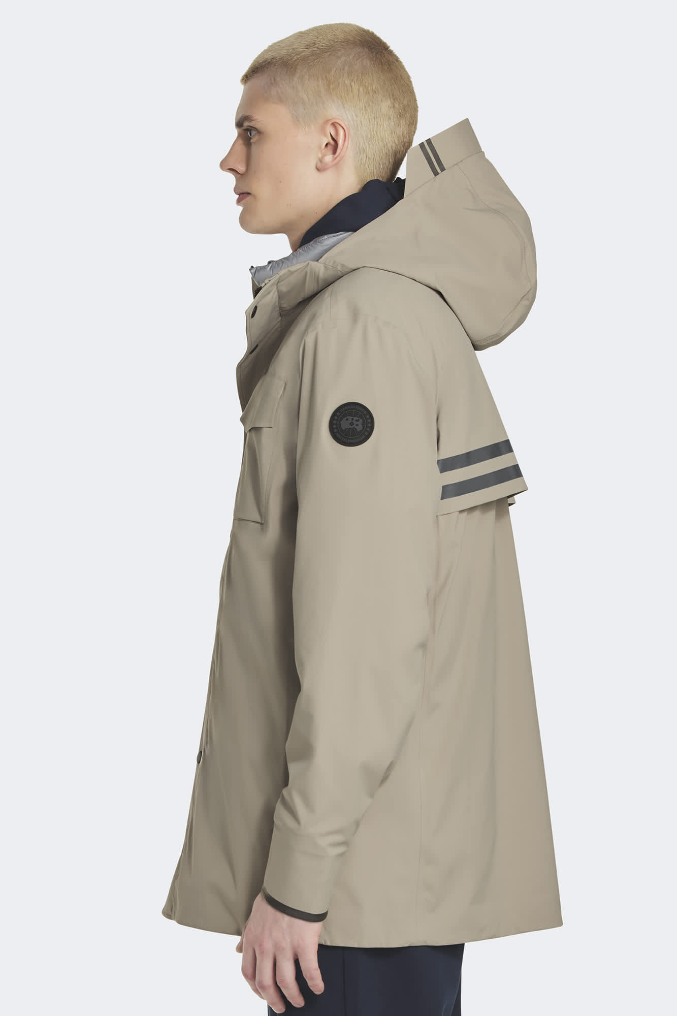 Nanaimo Rain Jacket Black Disc | Canada Goose US