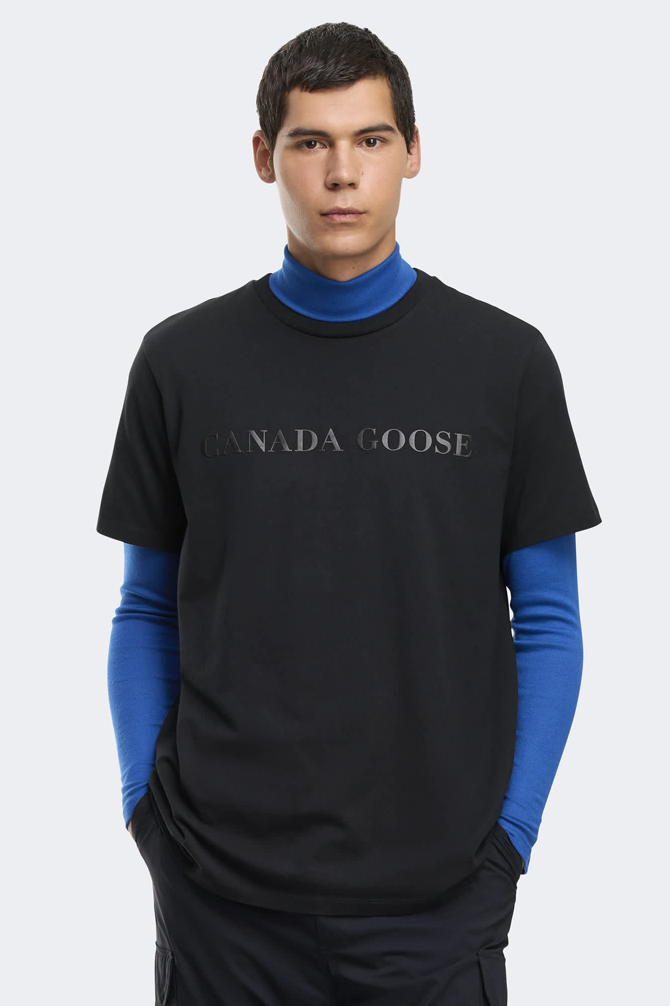★ ★シンプル＆お洒落★Emersen Crewneck Tシャツ★ Emersen Crewneck T-Shirt | Canada Goose US