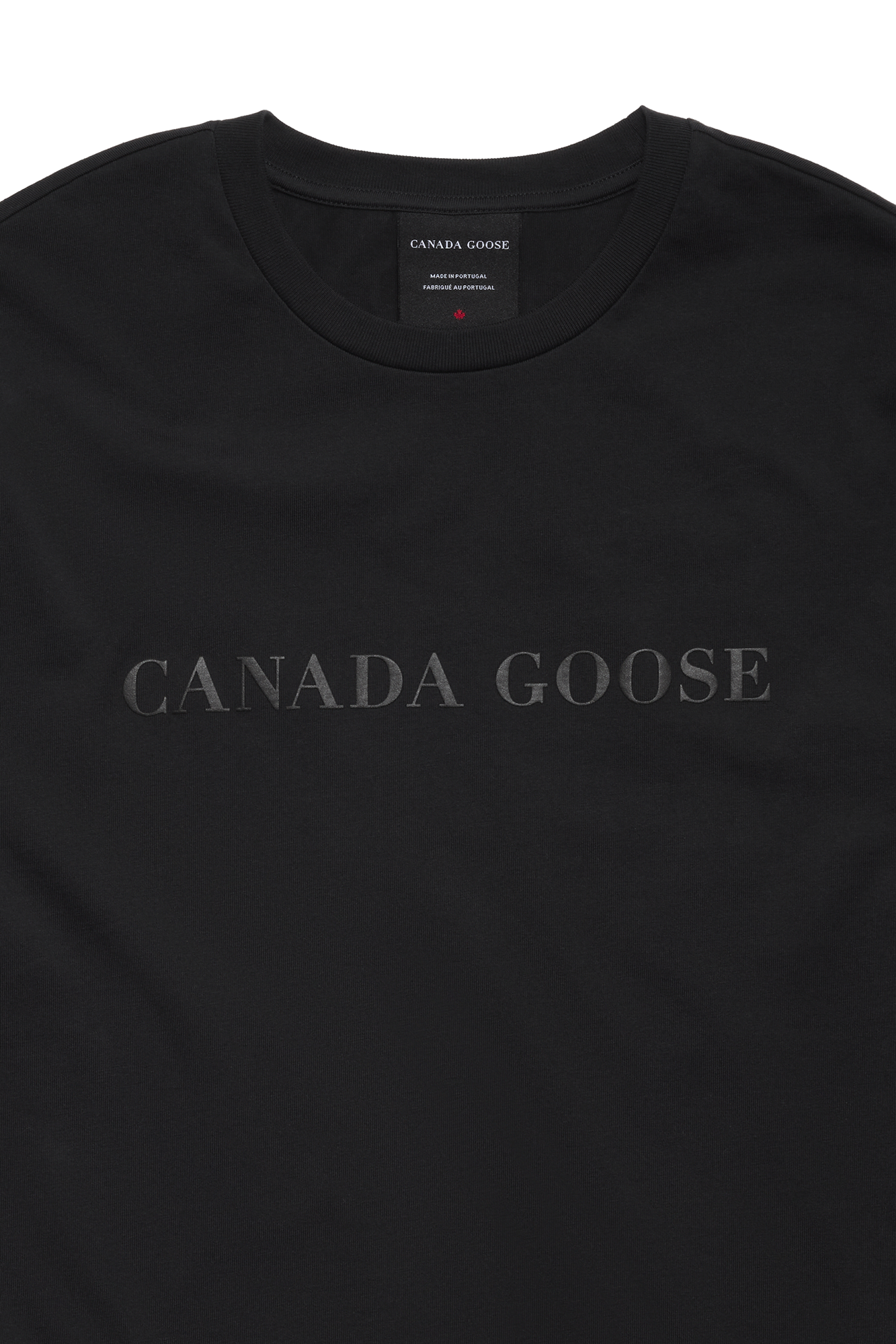 Emersen Embossed Crewneck T-Shirt | Canada Goose US