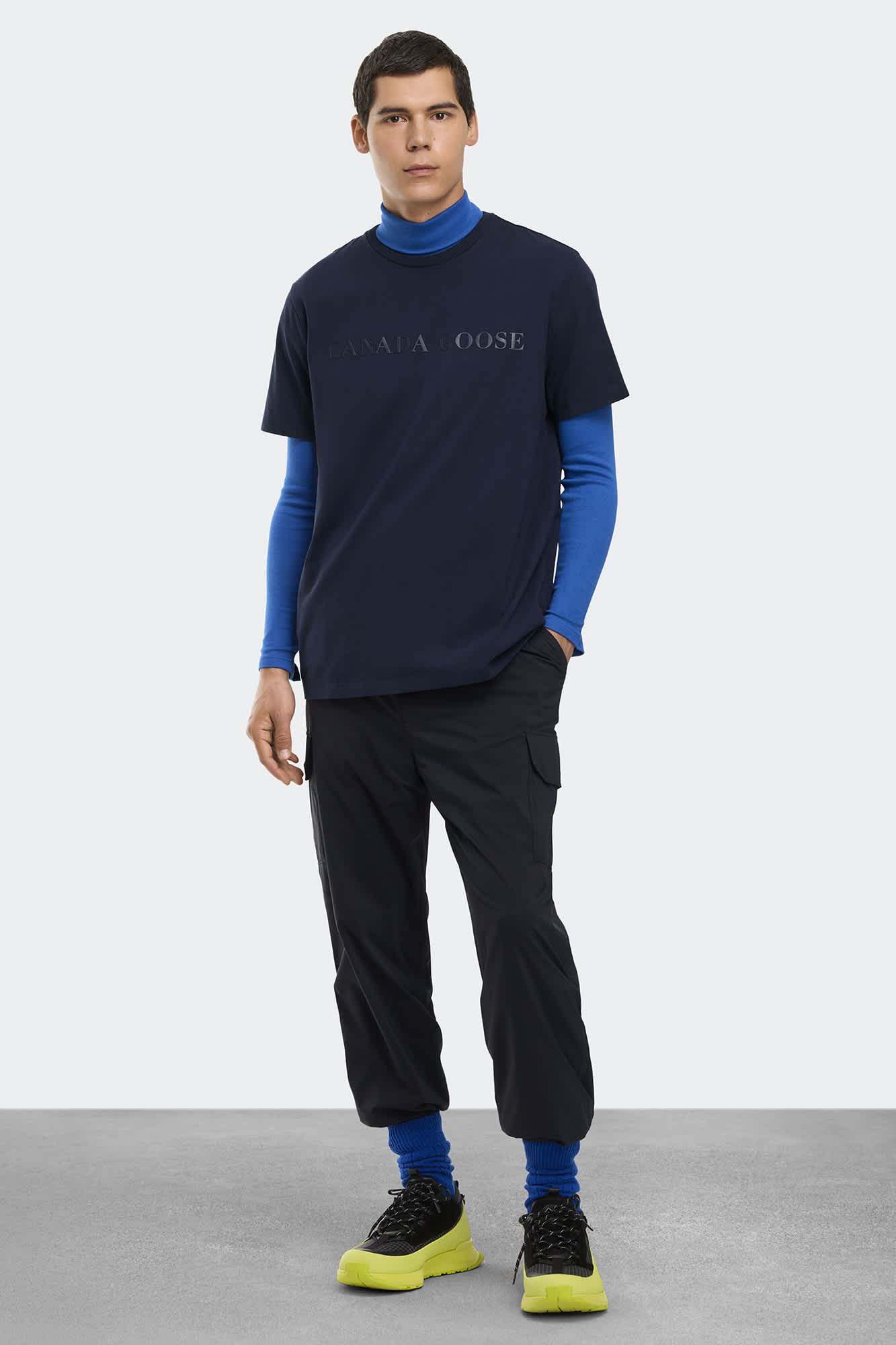 カナダグース＊エマーソン Tシャツ エンブロイダー ワードマーク エマーソン Tシャツ エンブロイダード ワードマーク(1420M2