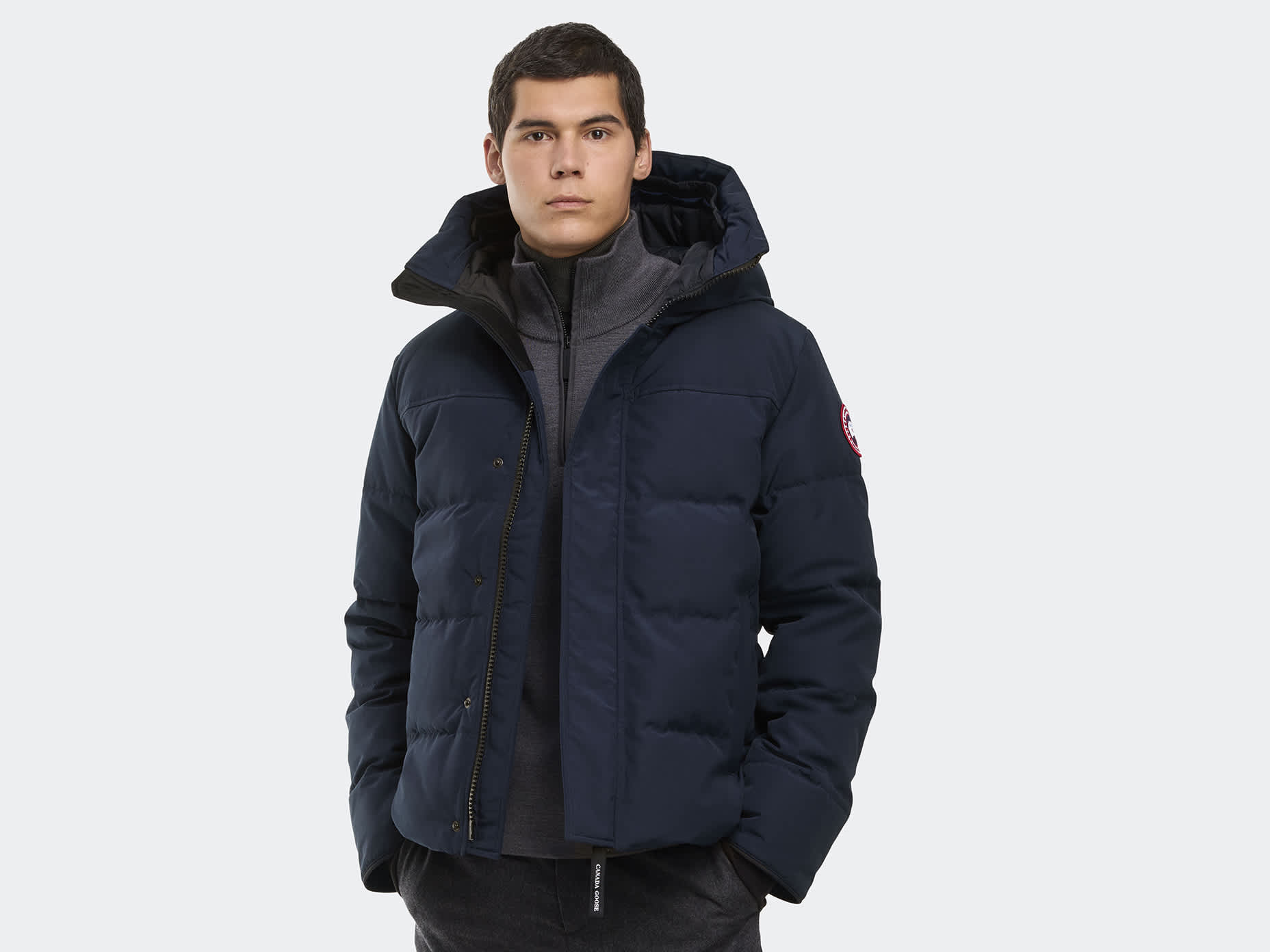 カナダグース マクミランネイビーＬsize　FusionFit MacMillan Parka | Canada Goose US