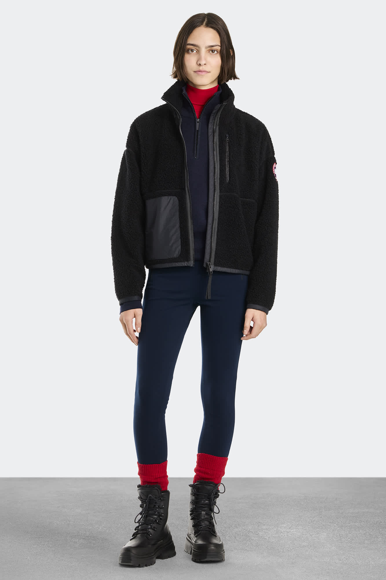 Simcoe Zip Up Fleece Sweater | Canada Goose US