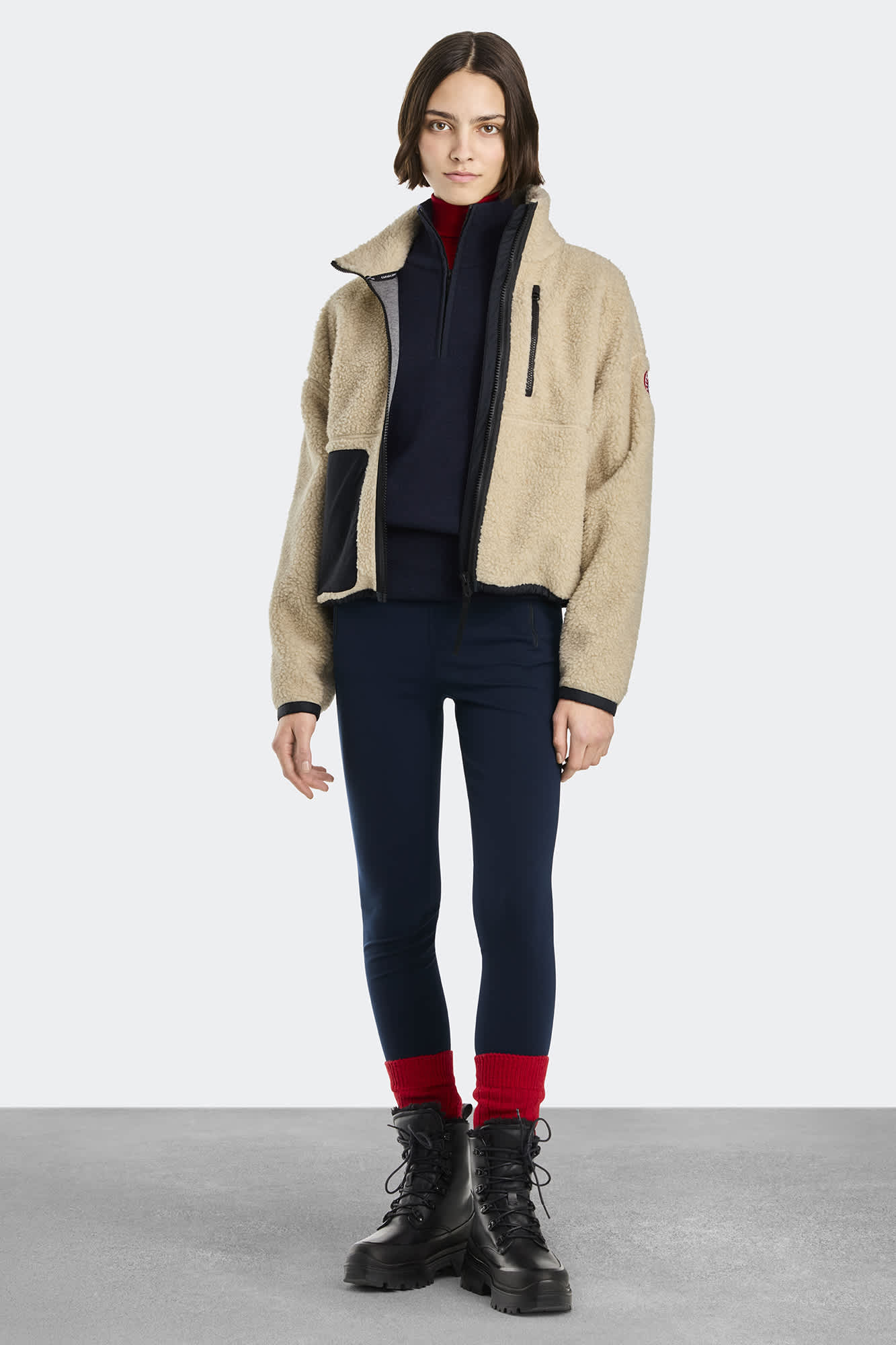 Simcoe Zip Up Fleece Sweater | Canada Goose US