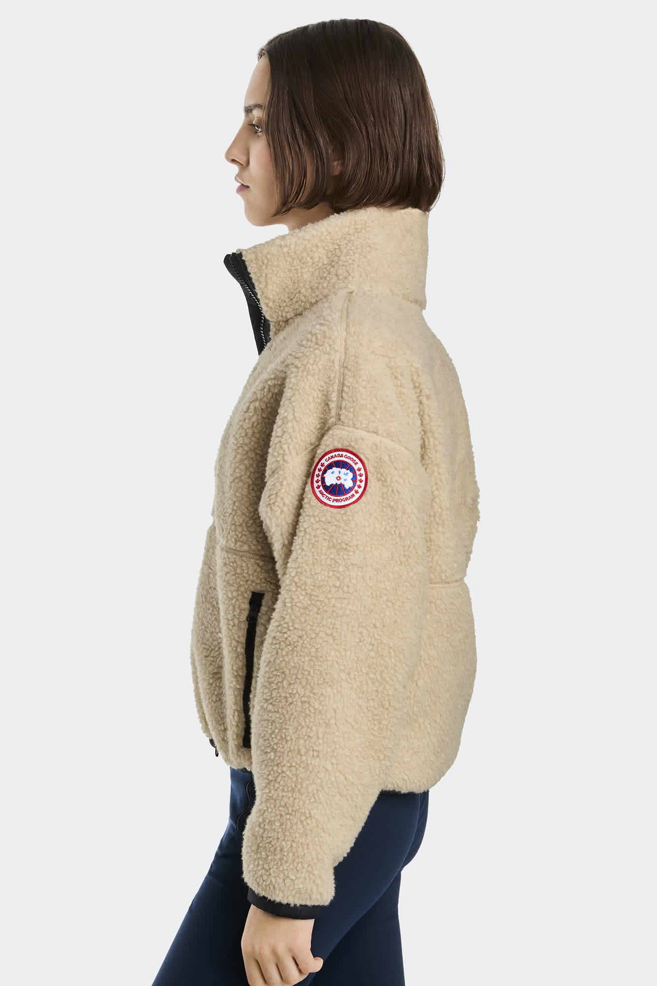 【 】SIMCOE ZIP UP FLEECE ジップアップ フリース カナダグース 新作Simcoe Fleece Zip-up Sweater Kind High Pile