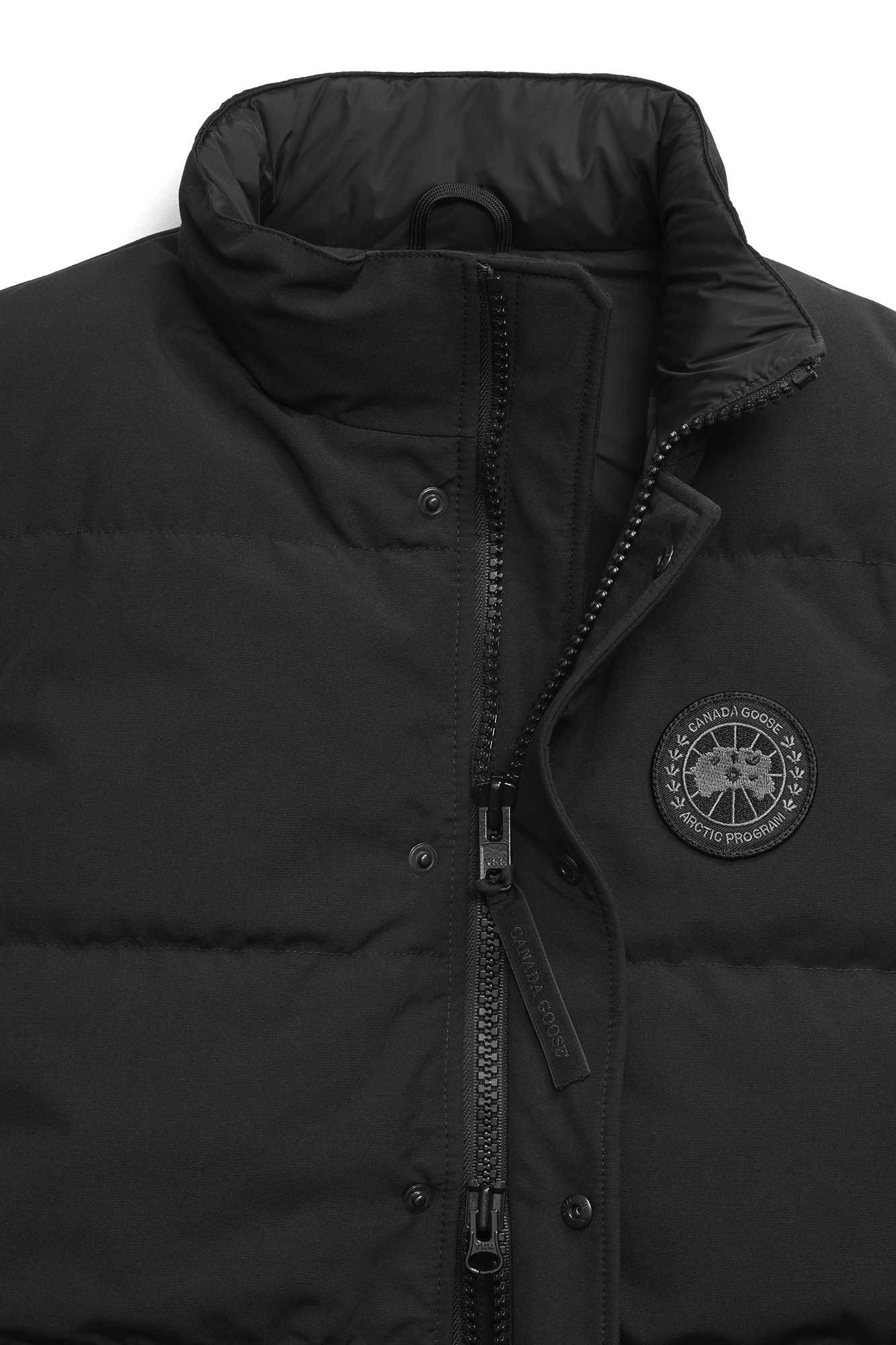 D*D様 【美品】  Garson Vest Black Garson Vest Black Label | Canada Goose US