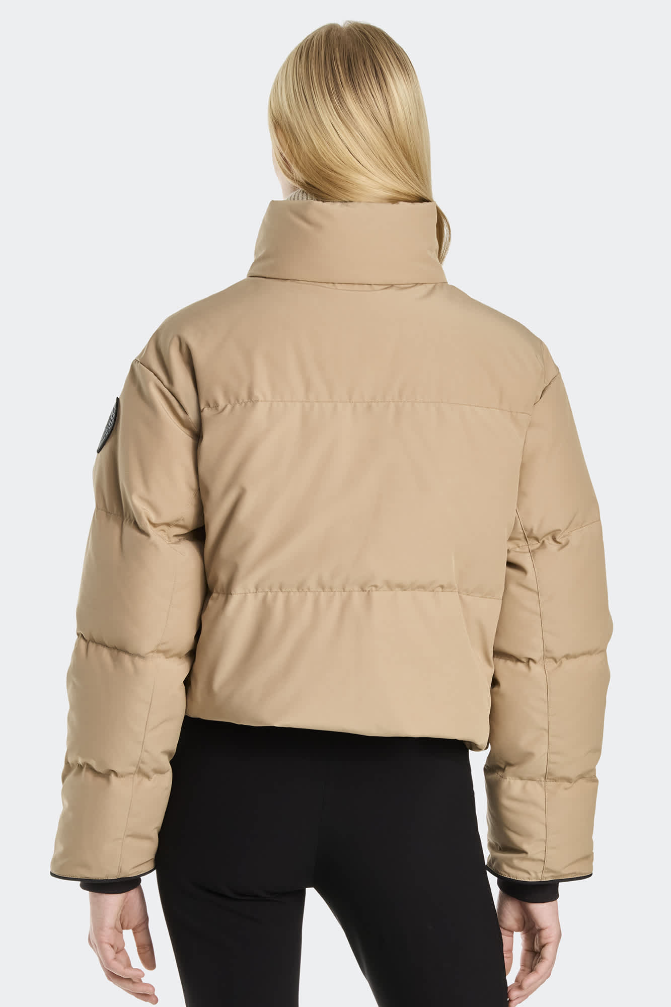 Grandview Cropped Jacket Black Label | Canada Goose US