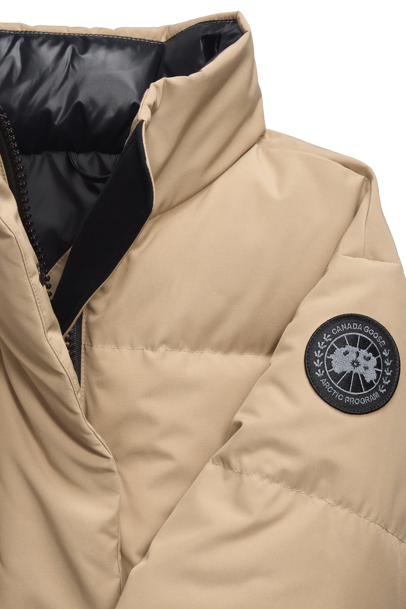 Grandview Cropped Jacket Black Label | Canada Goose LT