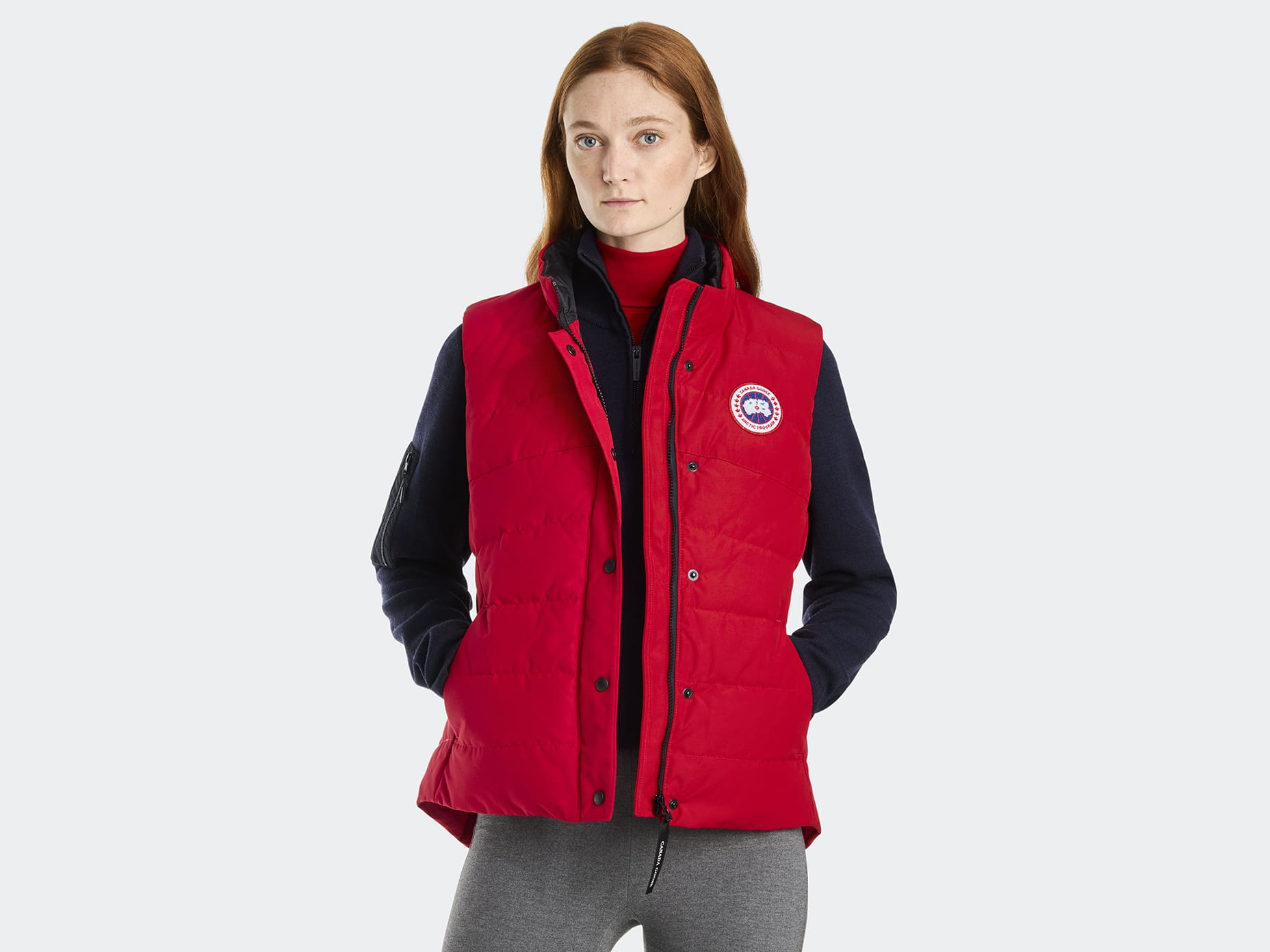  ｜DOWN JACKETS (FREESTYLE VEST (2836L 61)) Freestyle Vest Dawn Blue – Quarks Shoes