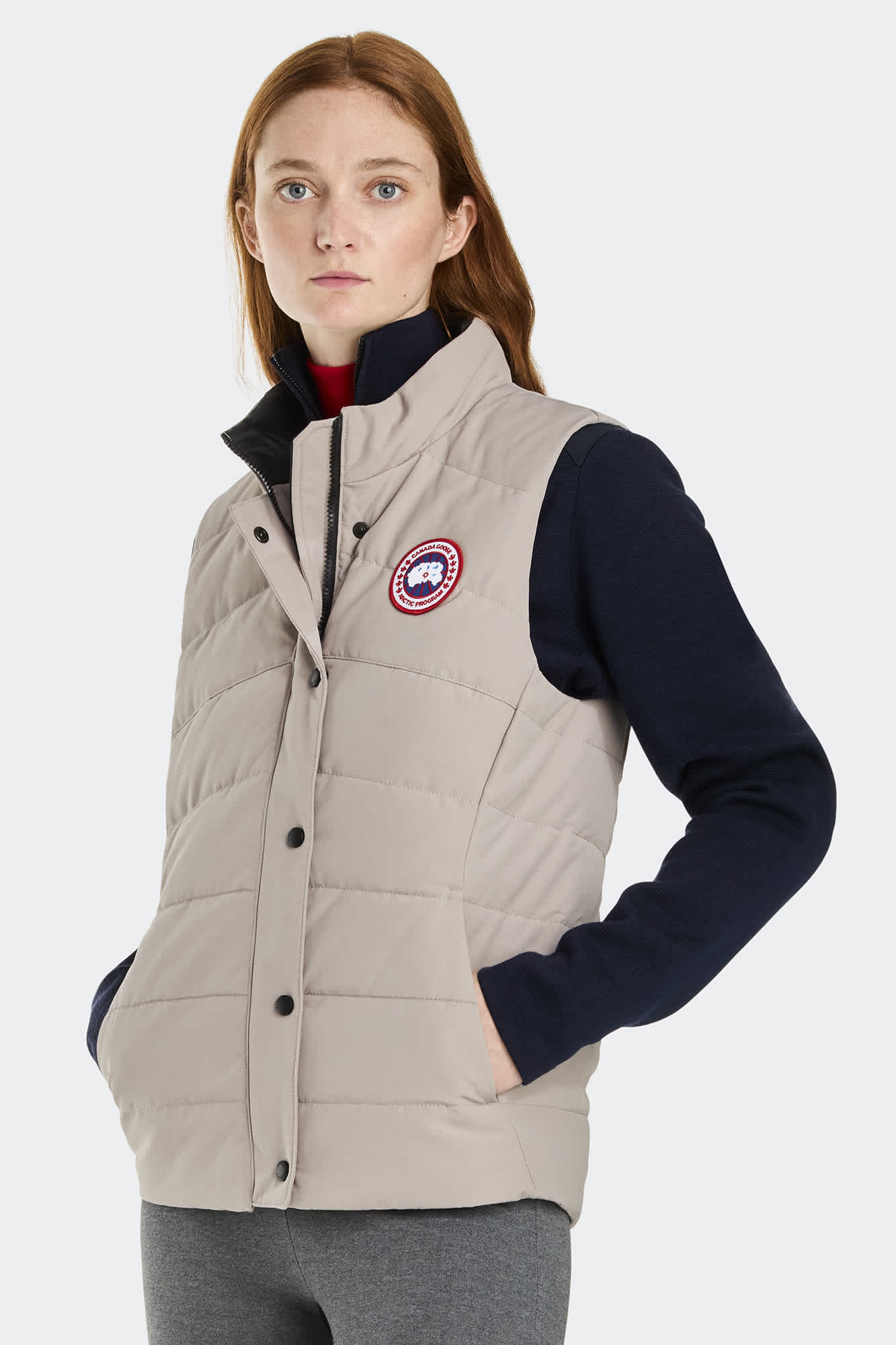【 】レディース ダウンベスト FREESTYLE VEST PRINT CANADA GOOSE FREESTYLE VEST WOMEN – TREND BOSTON