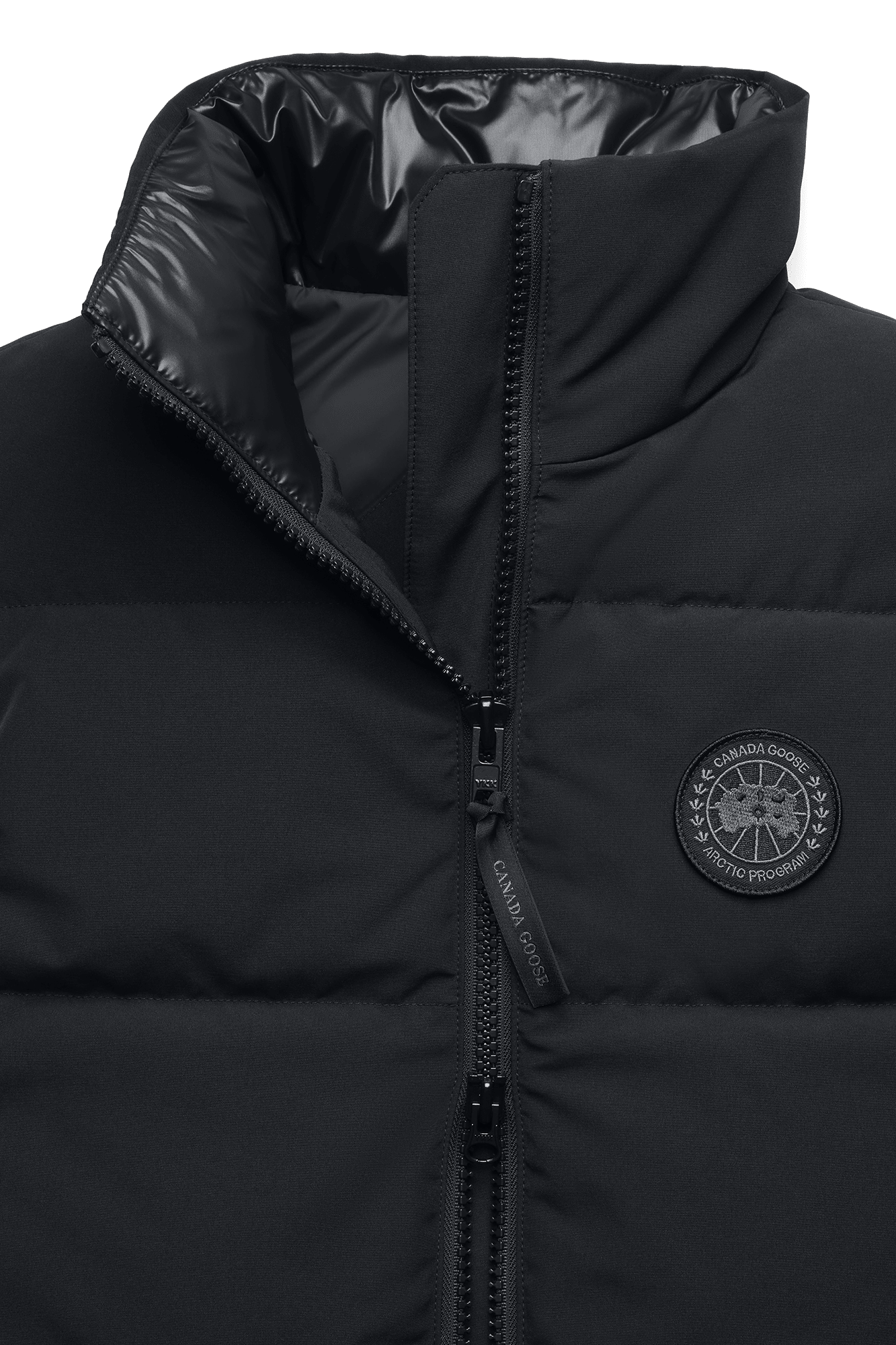 新作 Grandview Cropped Vest ◆カナダグース◆ブラックレーベル 特典対象】フリースタイル クルー ベスト ブラックレーベル