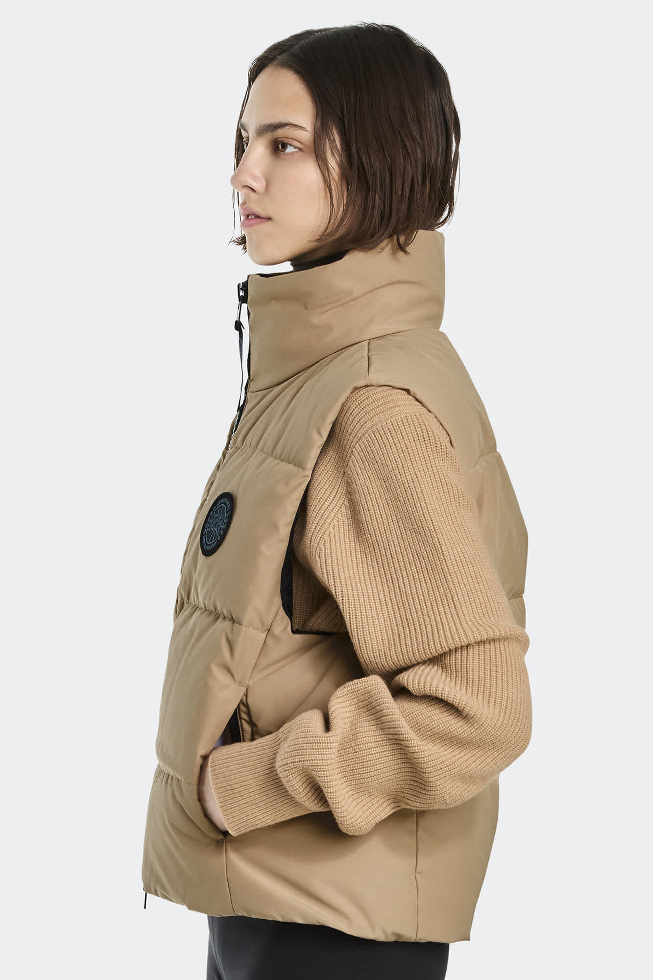 新作 Grandview Cropped Vest ベスト◆カナダグース◆ レイラ ベスト(8813W)｜ギフト for Her｜ギフト｜カナダグース