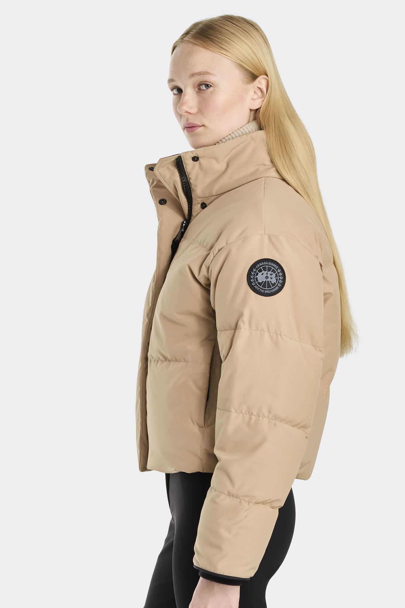Grandview Cropped Jacket Black Label | Canada Goose US
