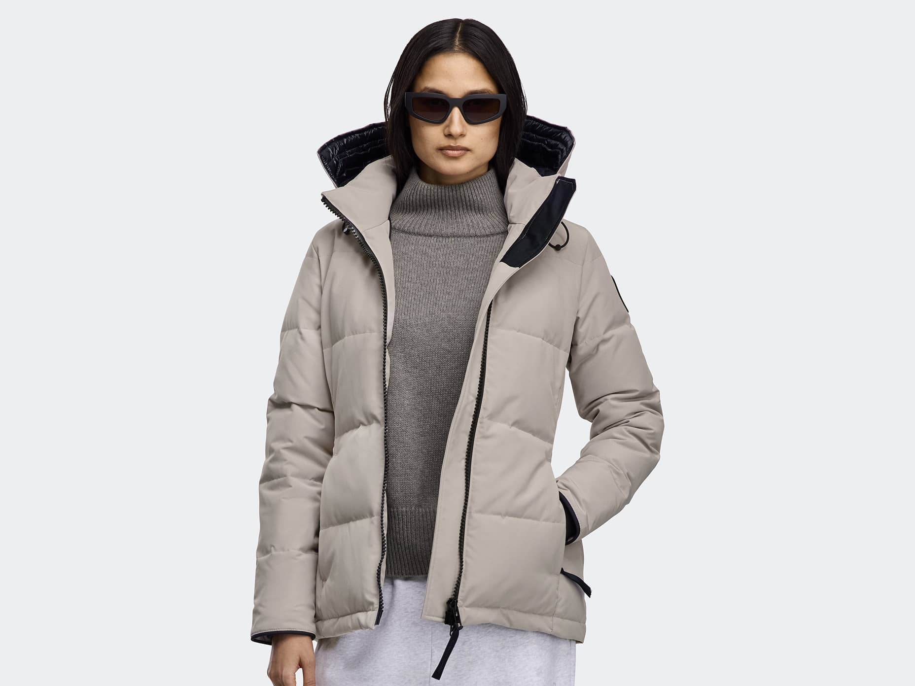   ファー無し チェルシー CHELSEA PARKA BLACK LABEL Canada Goose - Chelsea Parka Black Label | HBX - Globally