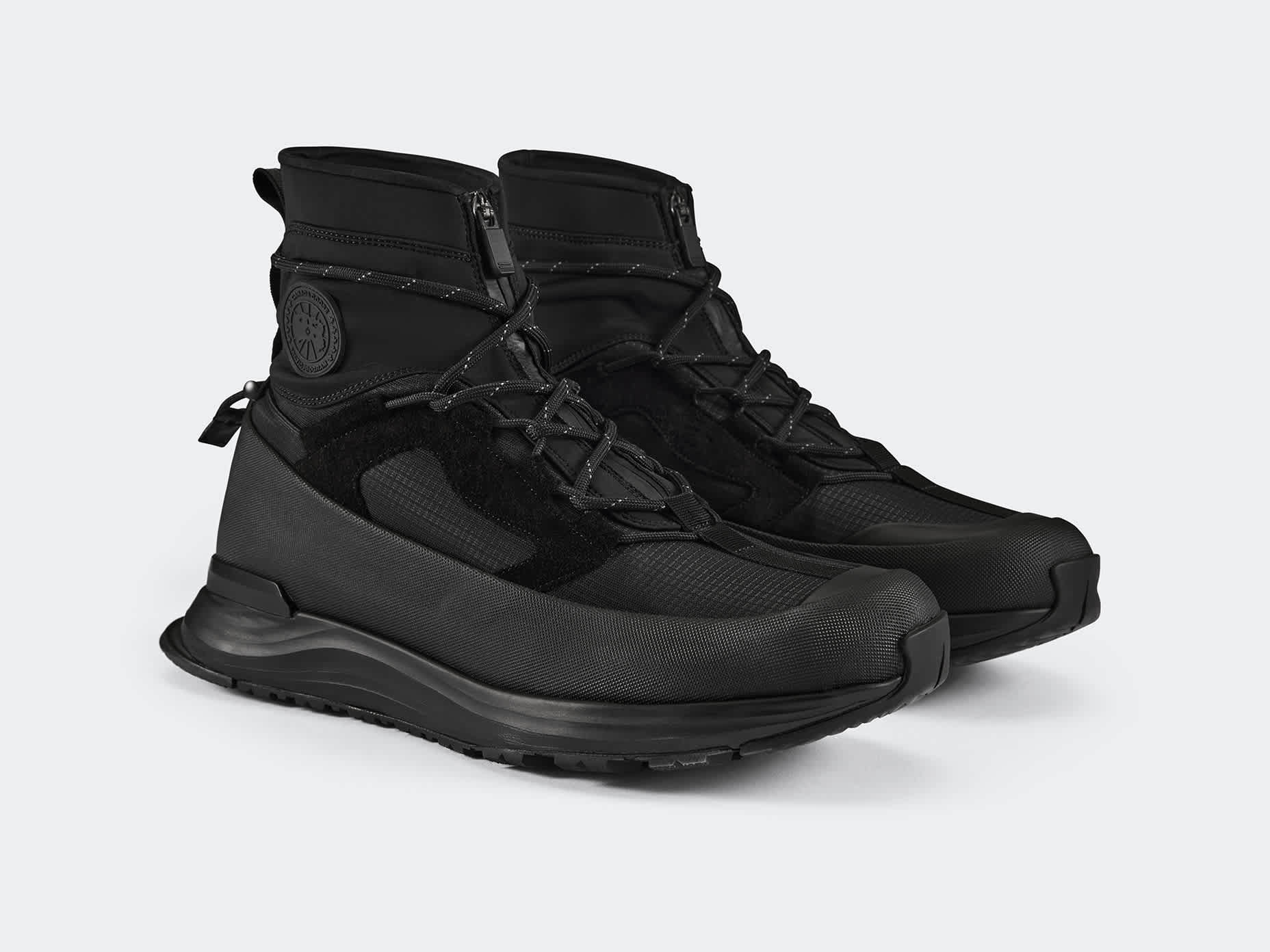 【 】Glacier Trail Sneaker High 防水 スニーカー Men's Glacier Trail Sneaker High | Canada Goose YC
