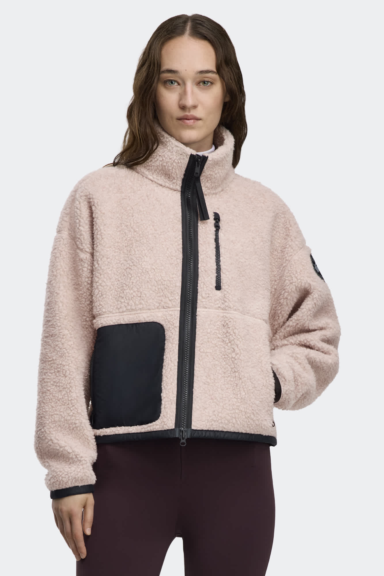 【 】Simcoe ジップアップ フリース Black Label Simcoe Zip Up Fleece Sweater Black Label | Canada Goose US