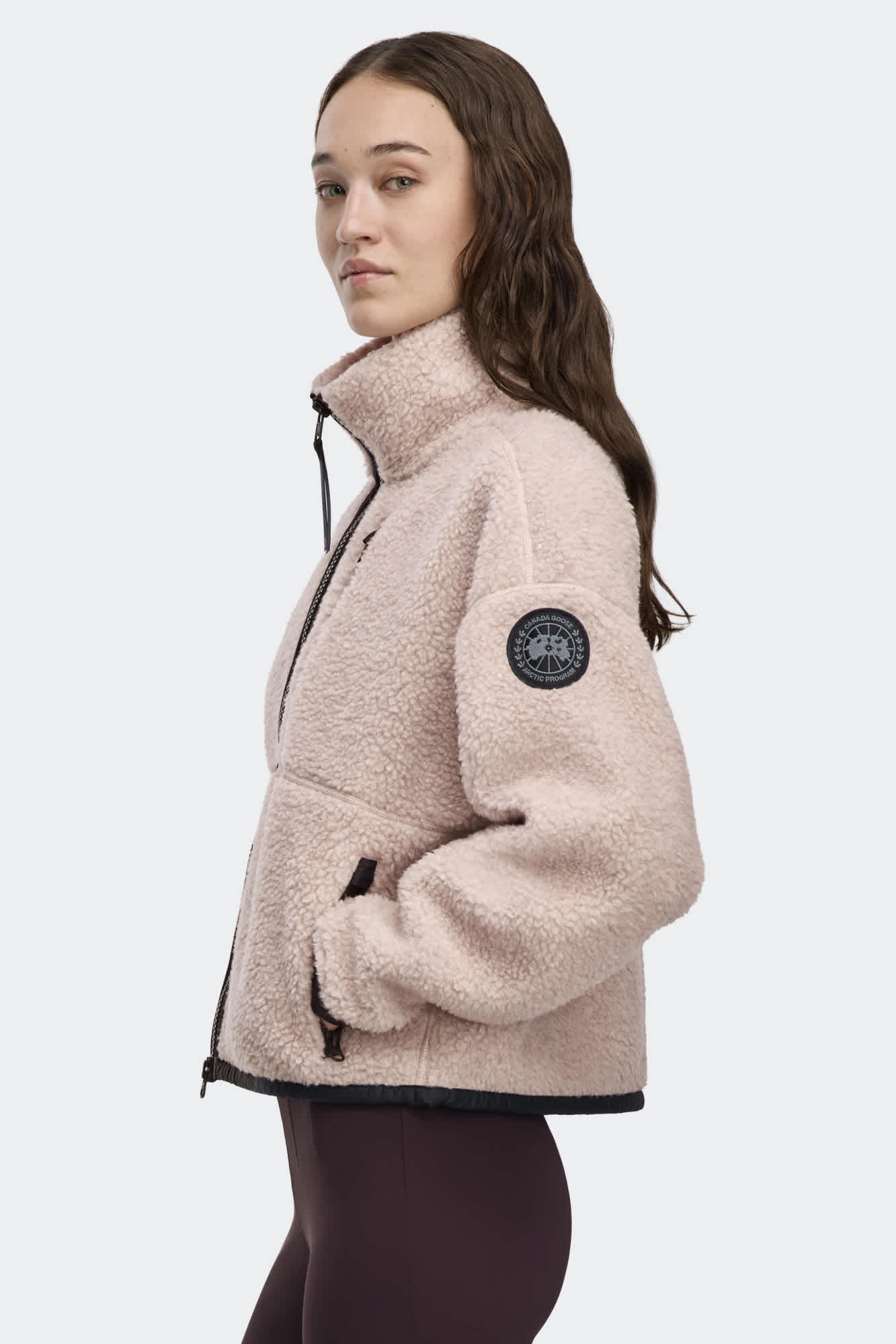 【 】 Simcoe ジップアップ フリース Black Label Simcoe Zip Up Fleece Sweater Black Label | Canada Goose US