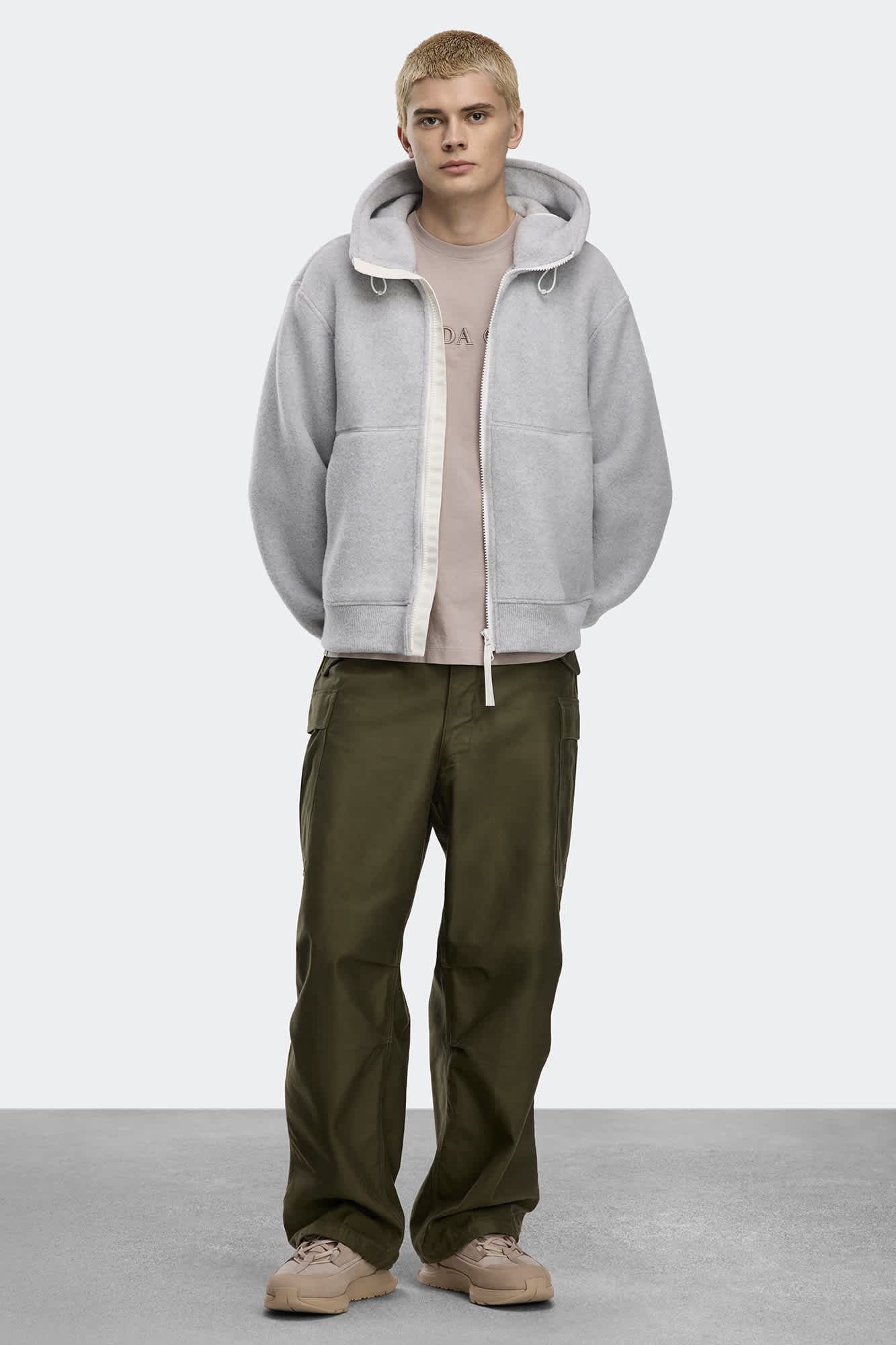 【 】Chilliwack Bomber ホワイトラベル フリース Chilliwack Bomber ホワイトラベル フリース ☆CANADA GOOSE