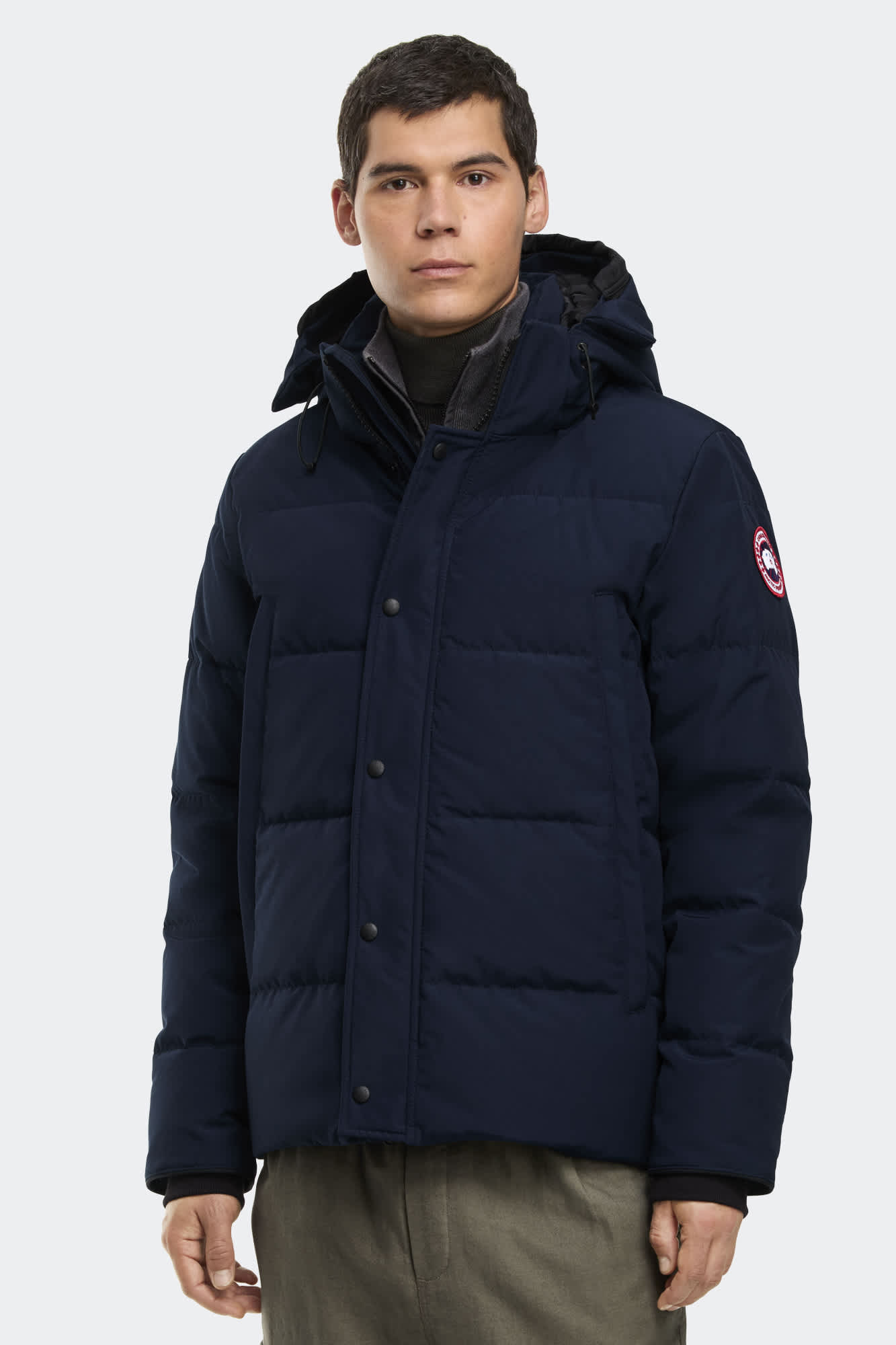 【 】Wyndham Arctic Tech(R) Hooded パーカー Used Wyndham Parka Black Label with Hood Trim for sale