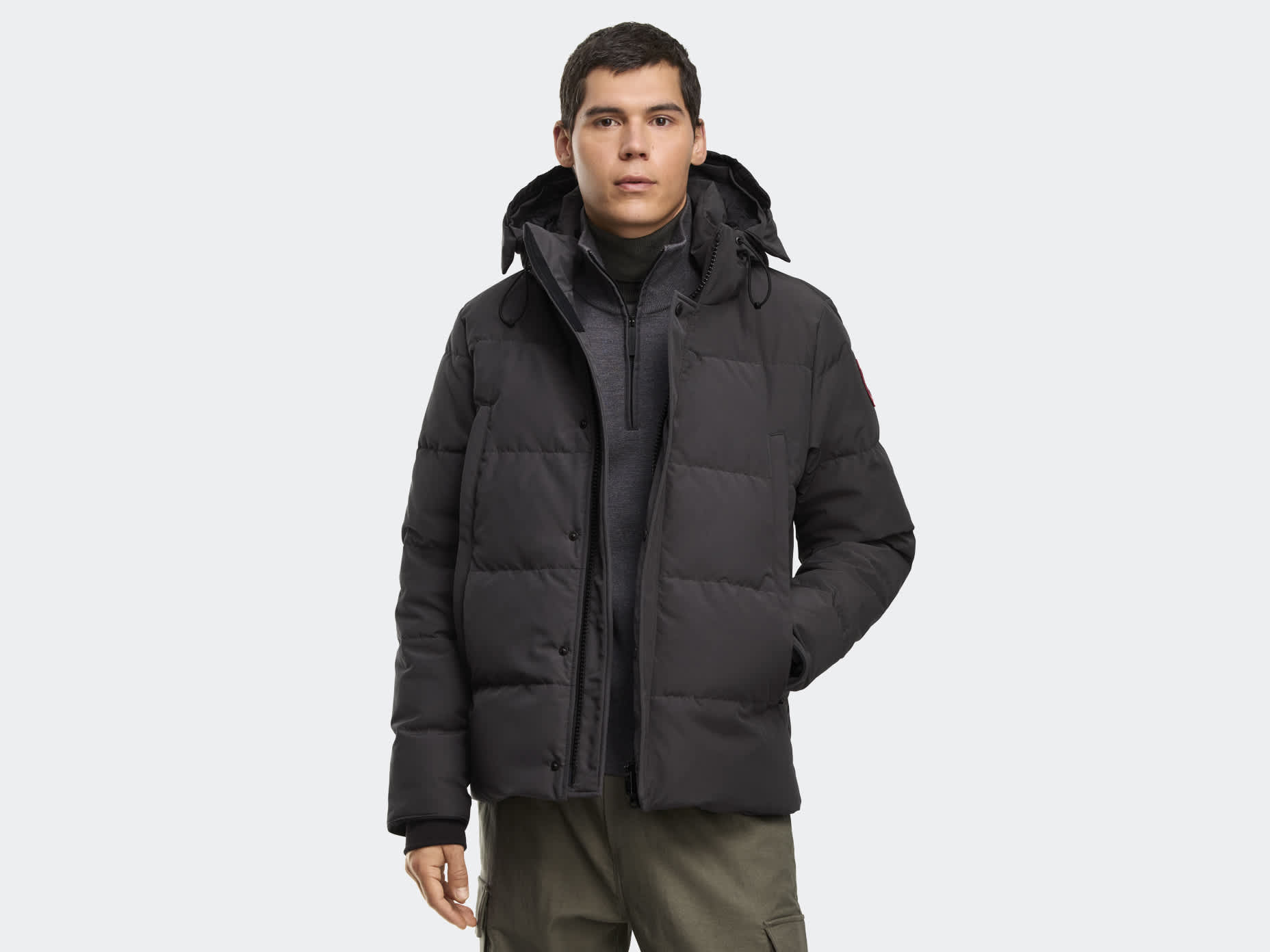 ドゥーズィエム Americana BIG HOOD PARKA Used Wyndham Parka for sale - Canada Goose Generations US