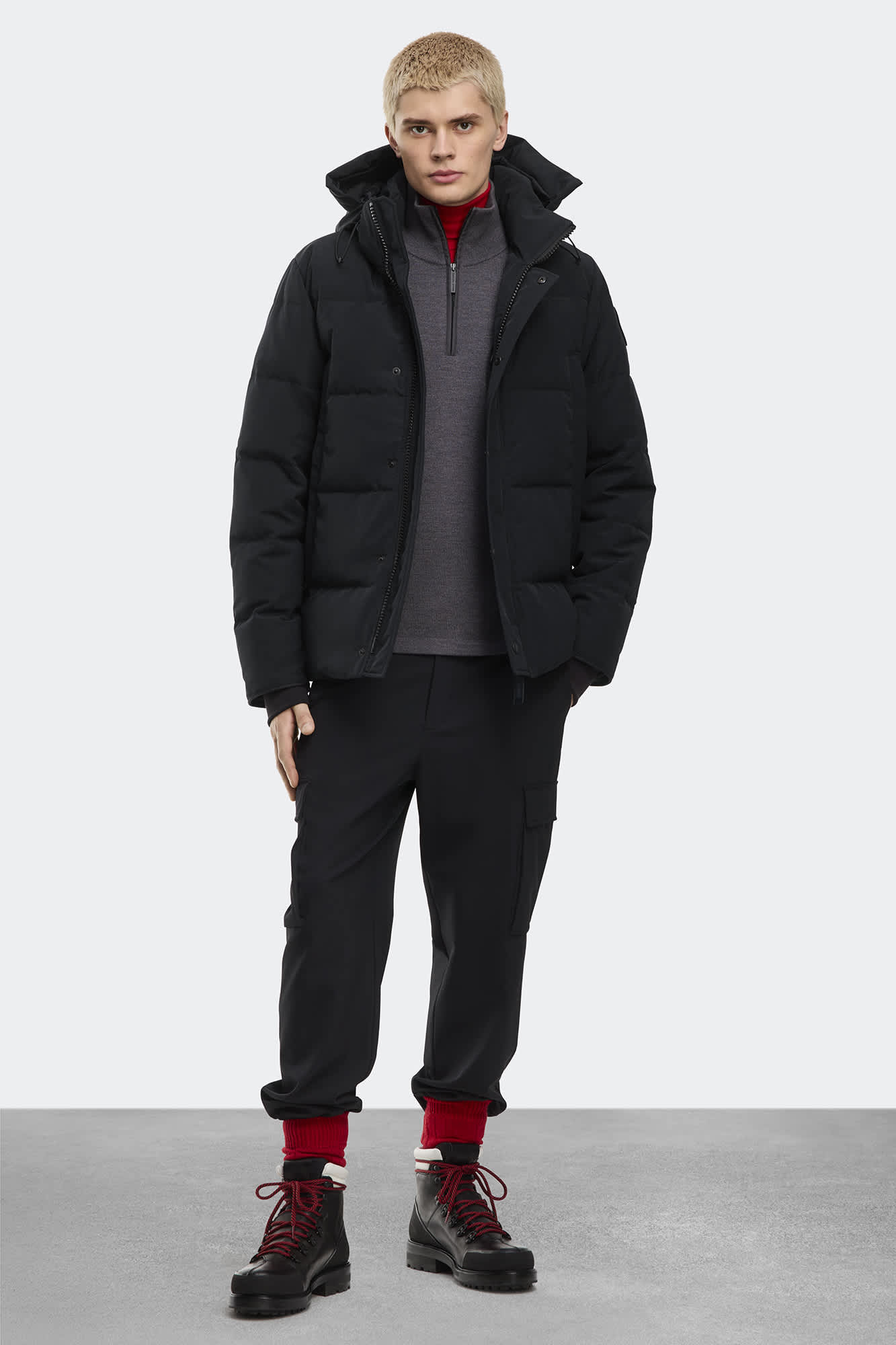 【 】黒ロゴ ウィンダム WYNDHAM PARKA BLACK LABEL Wyndham Parka Black Label | Canada Goose US