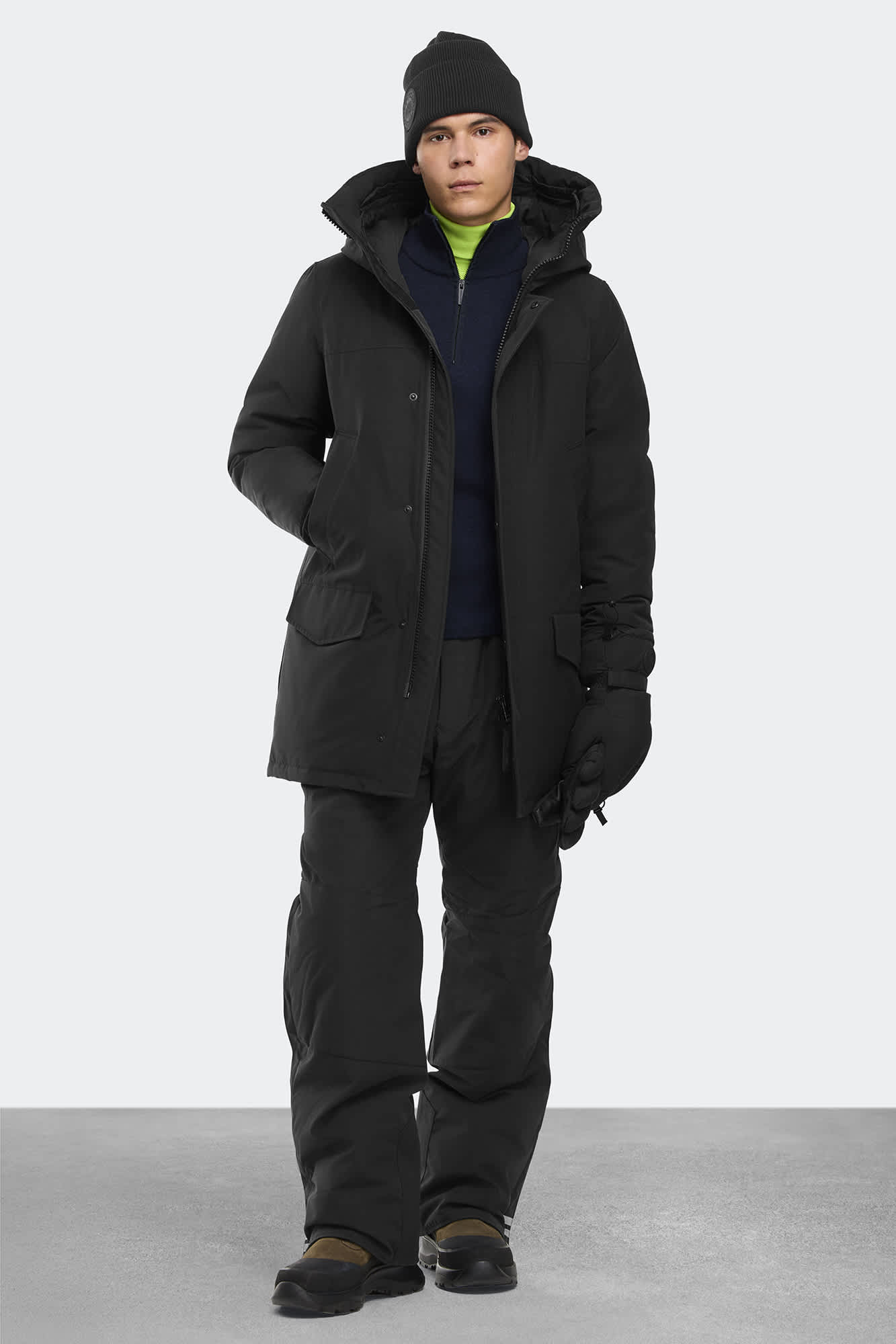 【】LangfordParka ラングフォードパーカ Disc:Black CANADA GOOSE (カナダ グース) LANGFORD PARKA BLACK LABEL